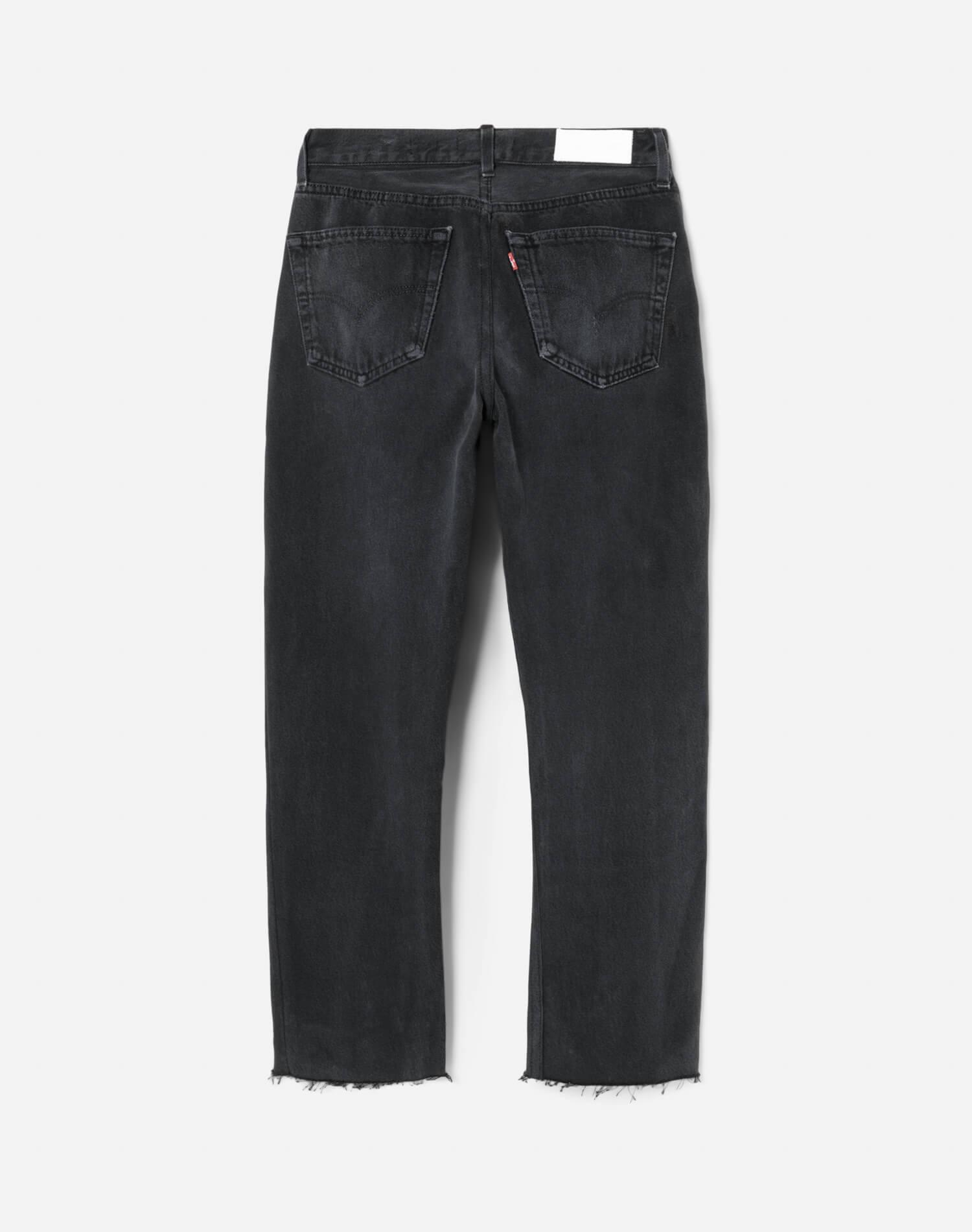 Levi's High Rise Stove Pipe - Black Product Image