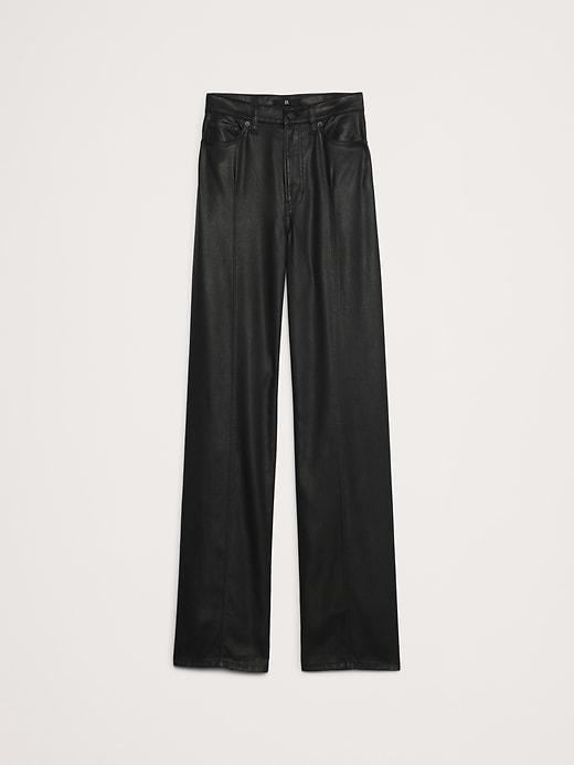 The Coated Denim Pintuck Jean Product Image