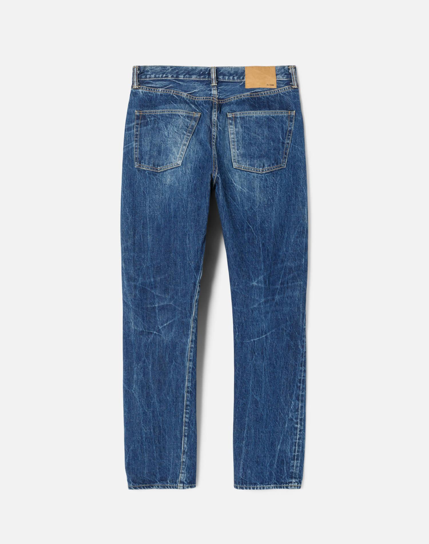 1966 Selvedge Slim Jean - Premium Dark Worn Product Image