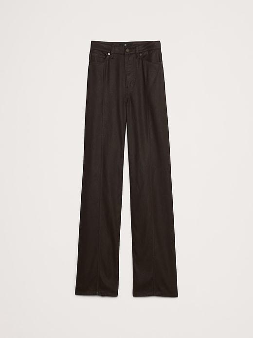 The Coated Denim Pintuck Jean Product Image
