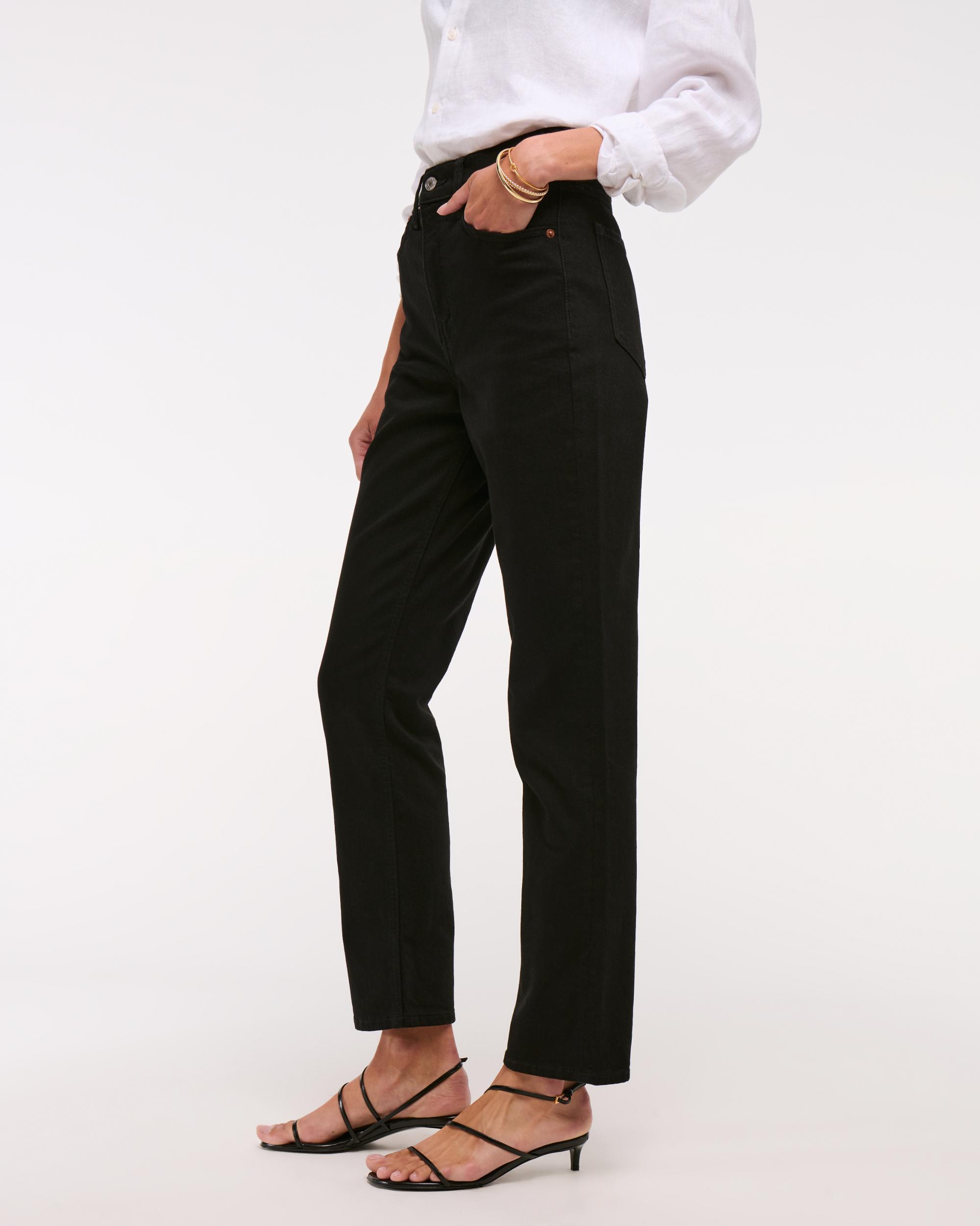 Ultra High Rise Ankle Straight Jean Product Image