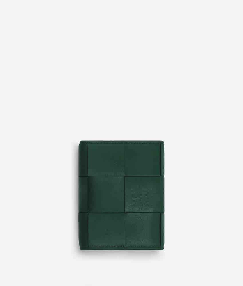Women's Cassette Tri-Fold Wallet in Emerald green Product Image