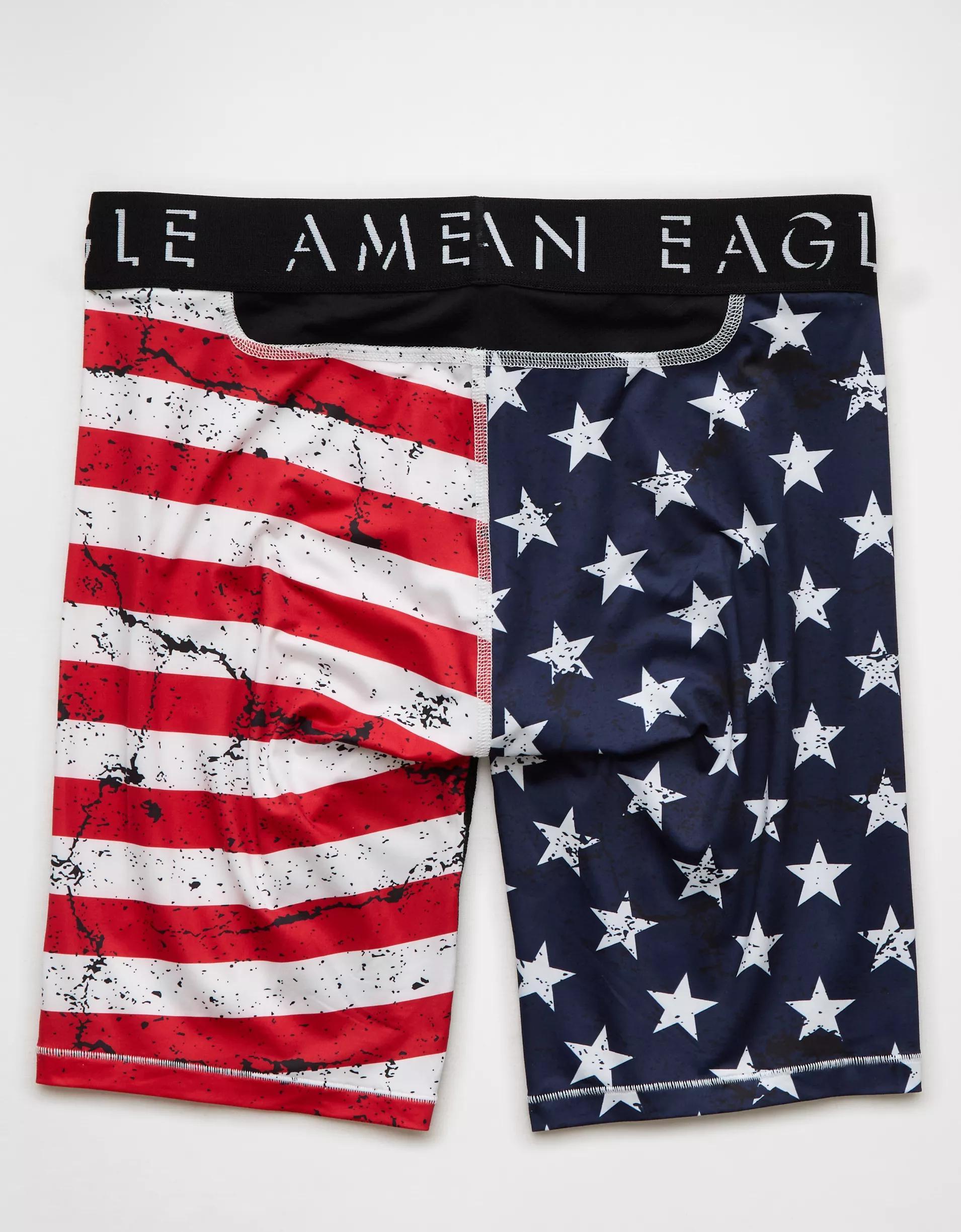 AEO Men's Chrome 8" Flex Boxer Brief Product Image