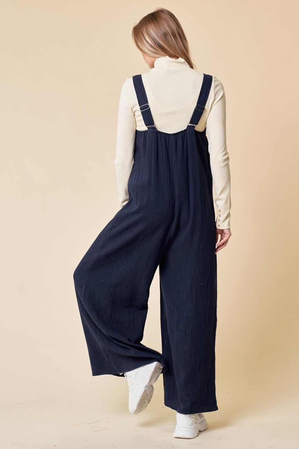 Doe & Rae Gauze Jumpsuit Product Image