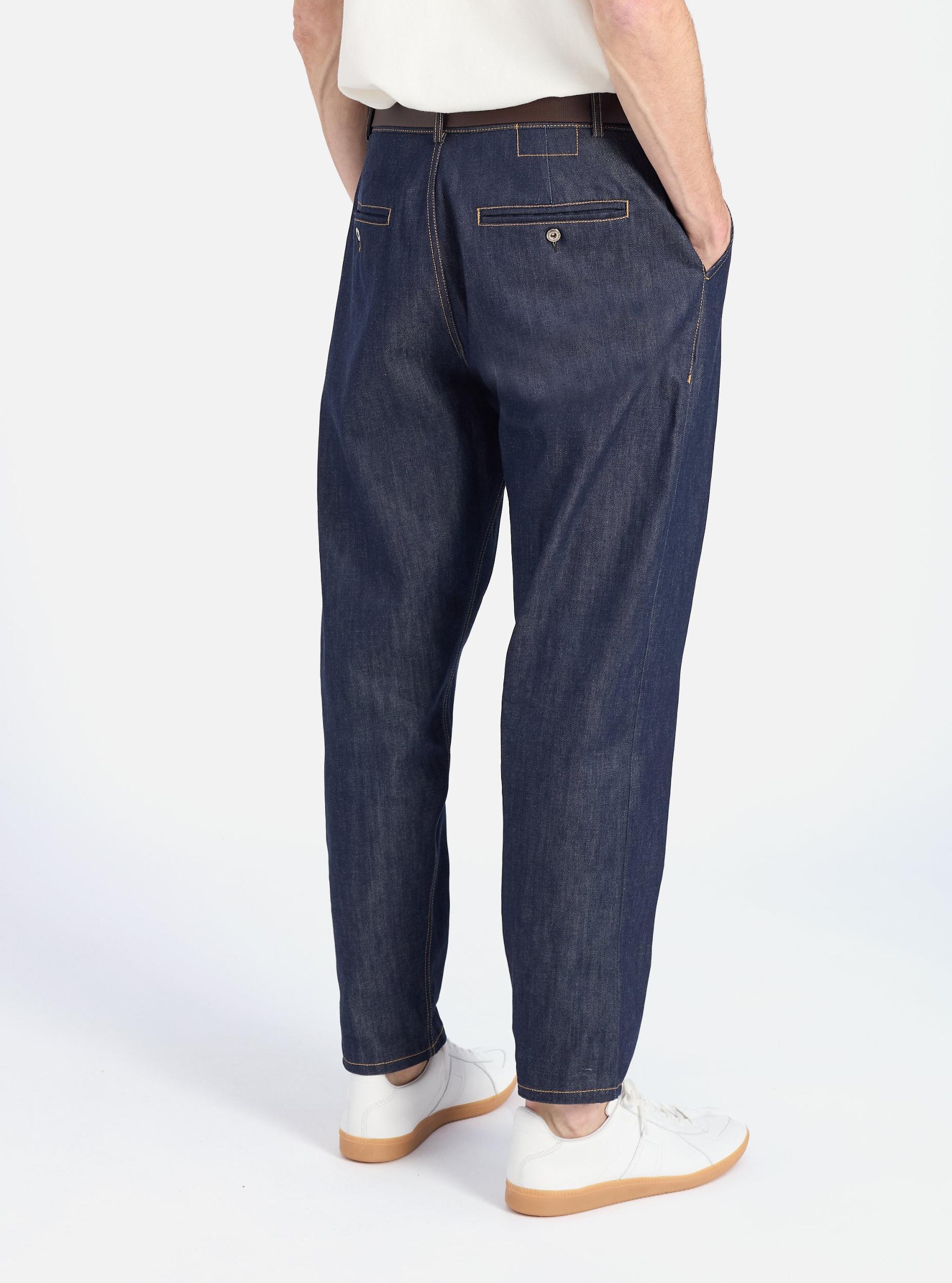 Indigo 13oz Selvedge Denim Duke Pant Product Image