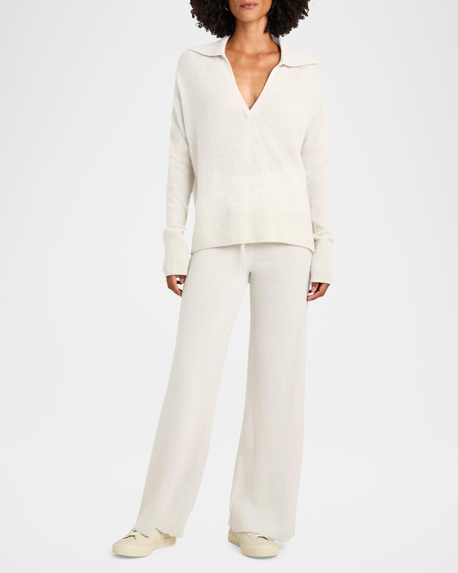 Cashmere Polo Sweater Product Image