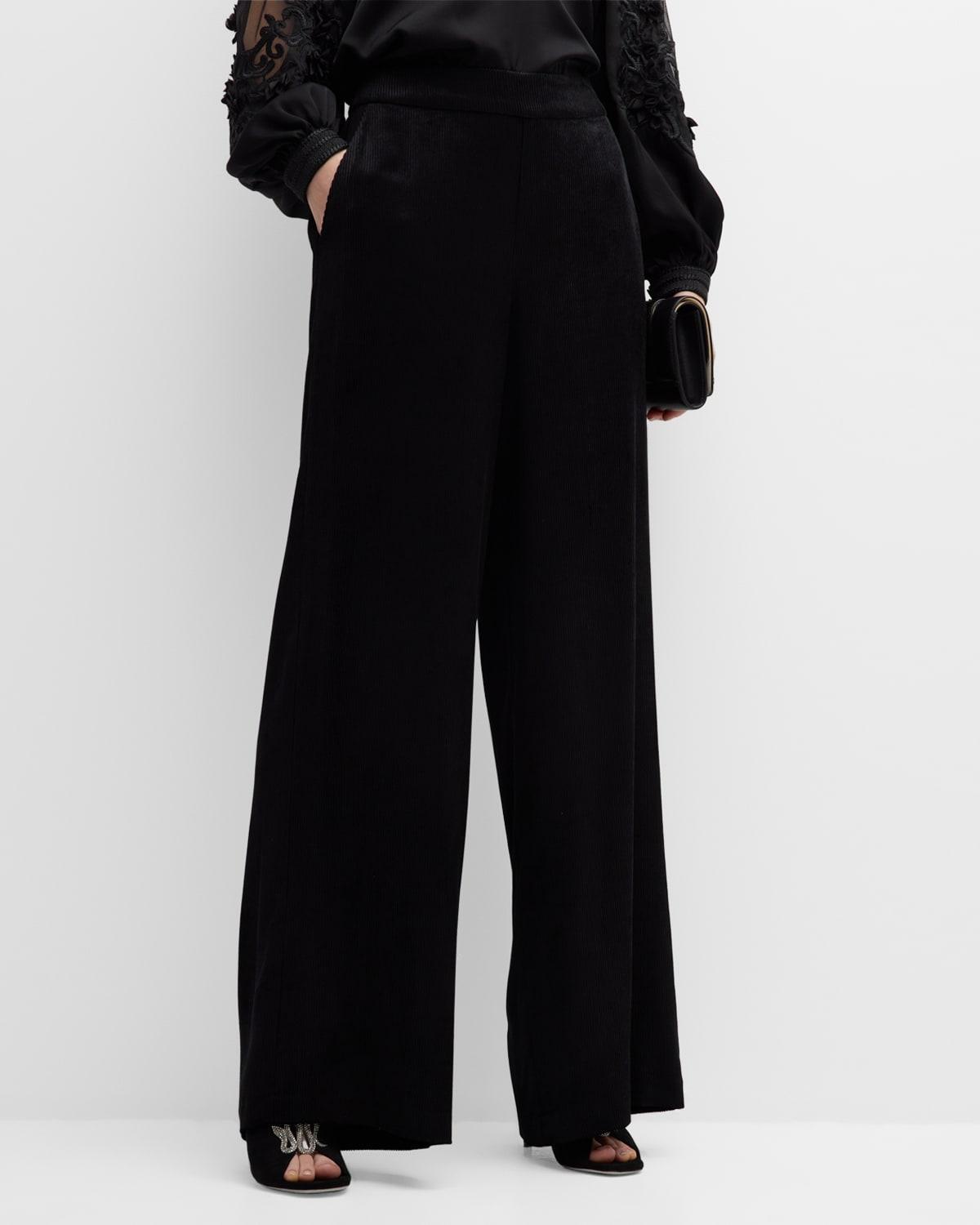 Womens Hunter Corduroy Wide-Leg Pants Product Image