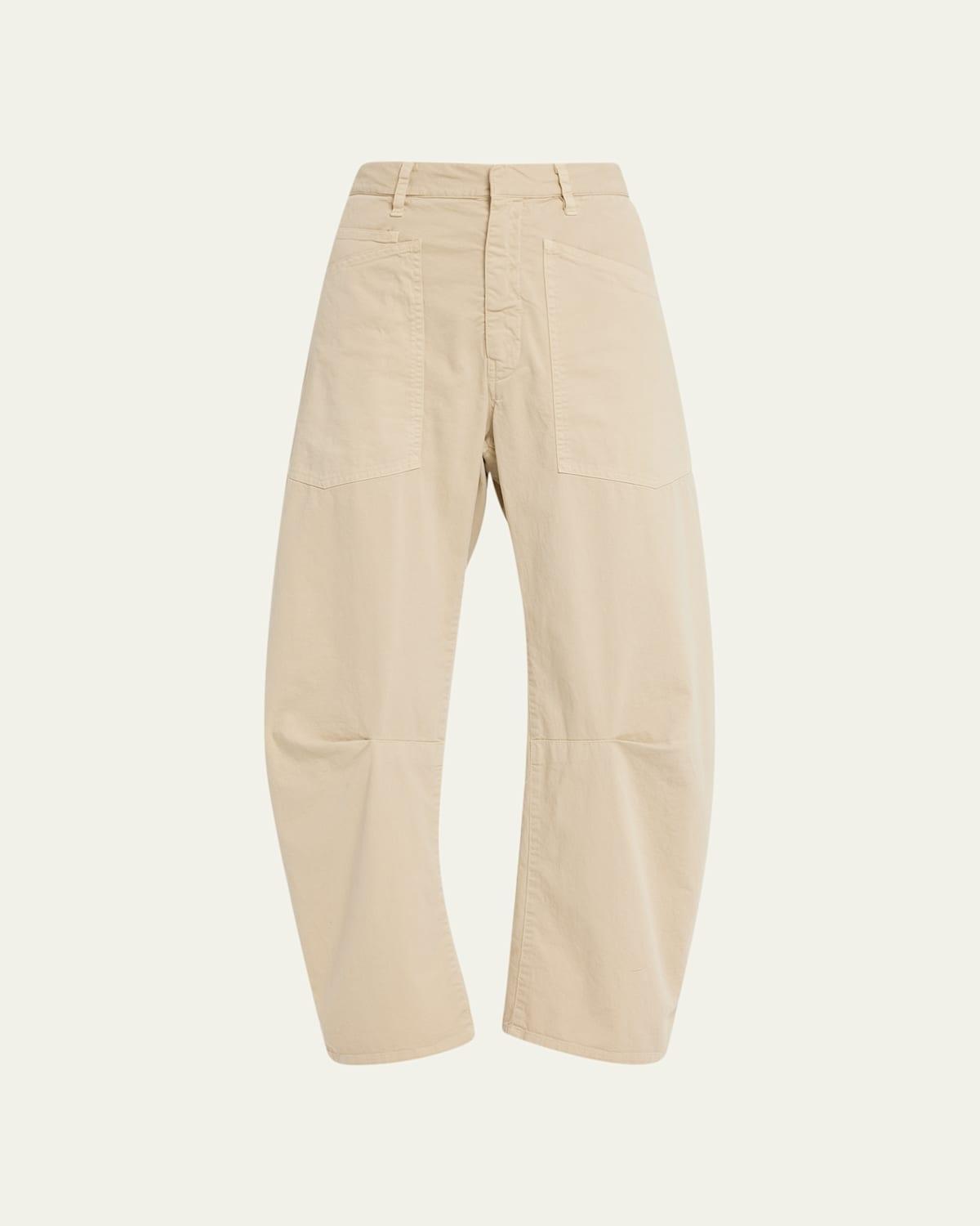 Nili Lotan Shon Twill Pants 0 Product Image