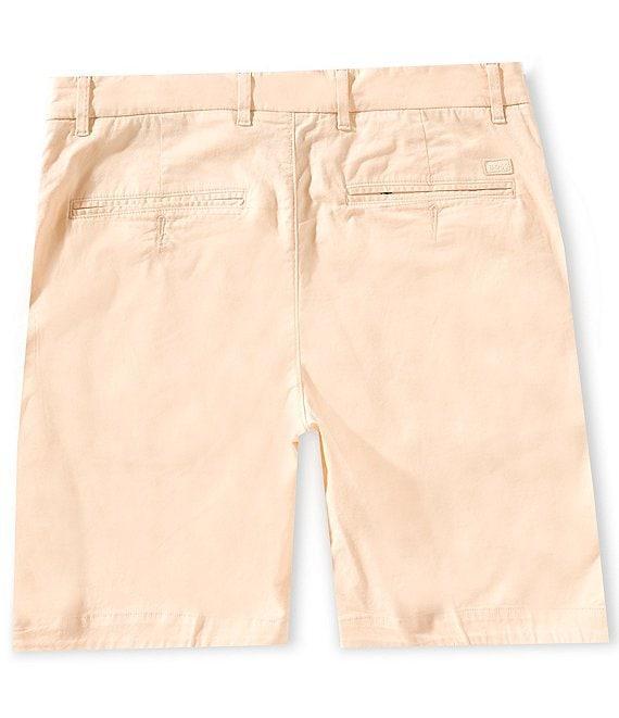 Hugo Boss BOSS Slim Fit H-Slice Stretch Twill 7#double; Inseam Shorts Product Image