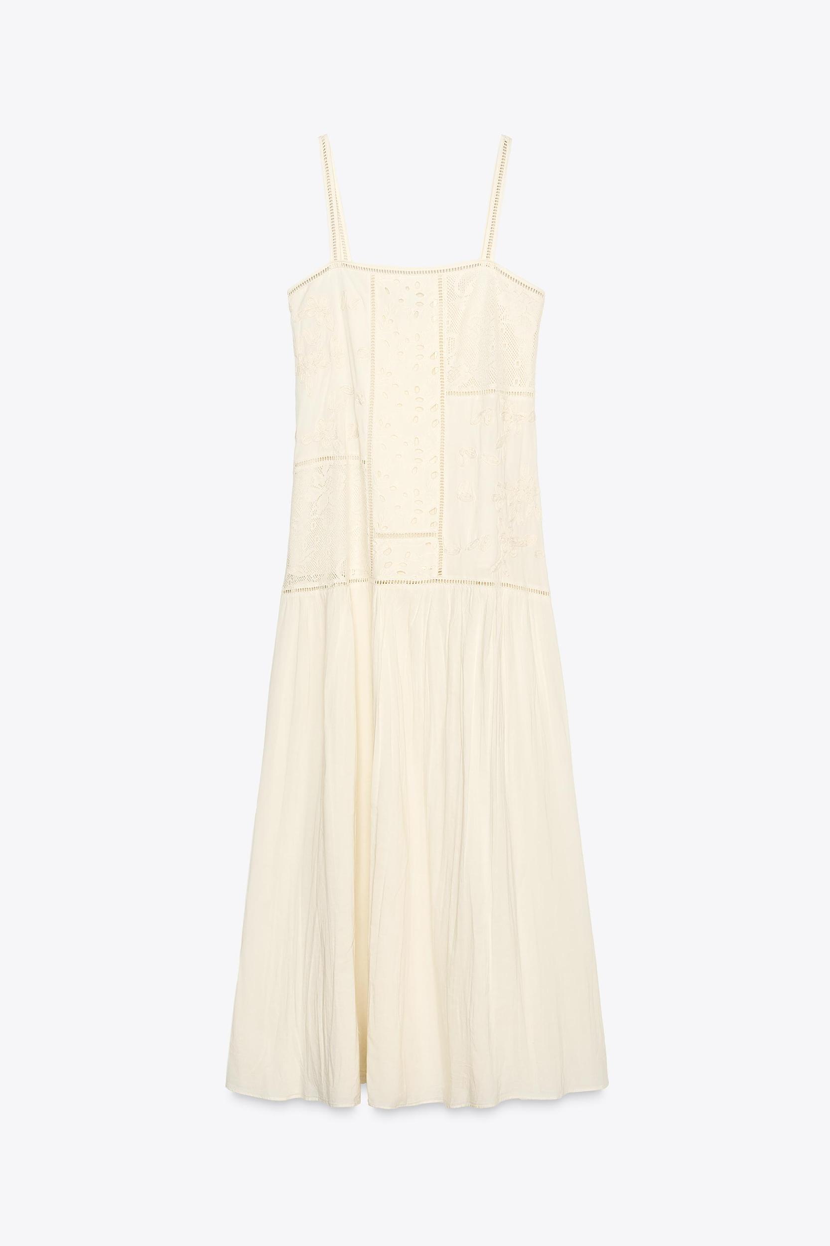 ZW COLLECTION PATCHWORK EMBROIDERED DRESS Product Image