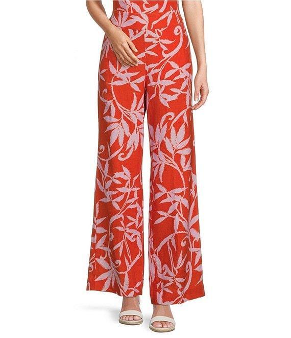 tyler boe Coordinating Gianna Wide Leg Pull-On Pants Product Image