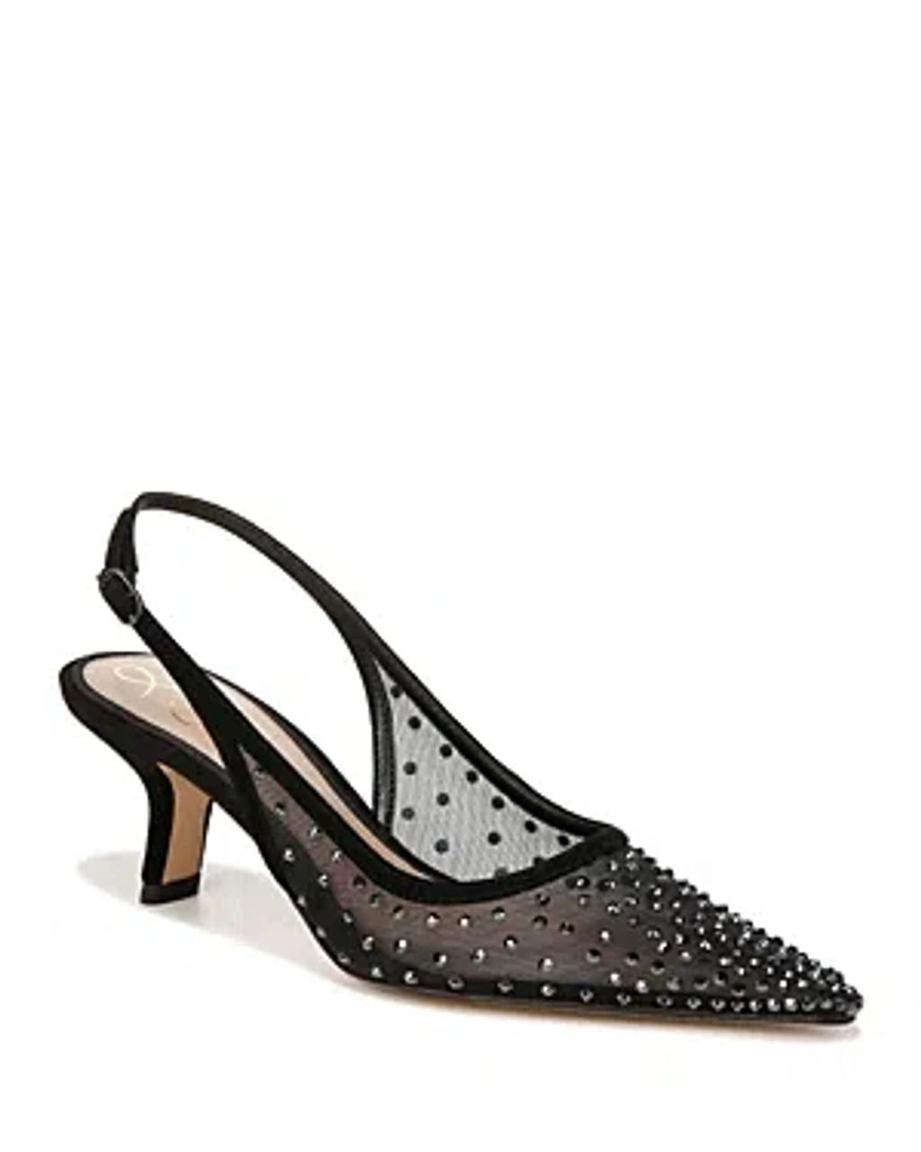 Sam Edelman Womens Biankas Pointed Toe Embellished Slingback Pumps Product Image