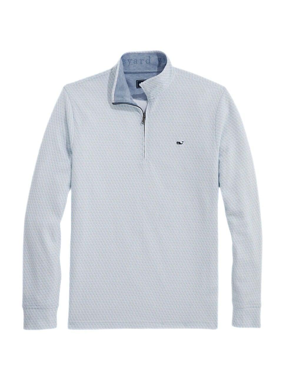 Vineyard Vines Saltwater Quarter Zip Long Sleeve Sweatshirt Product Image