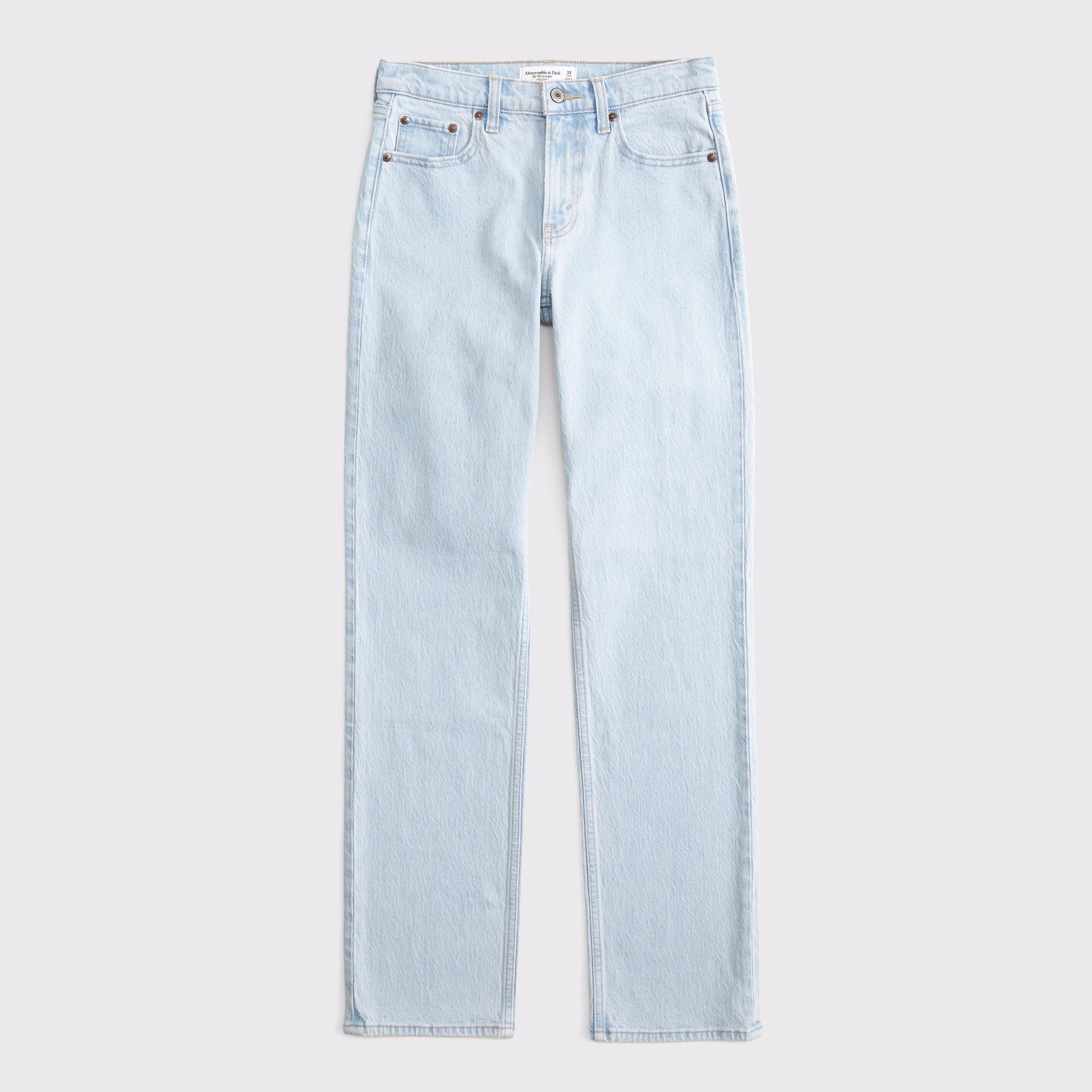 Mid Rise 90s Straight Jean Product Image