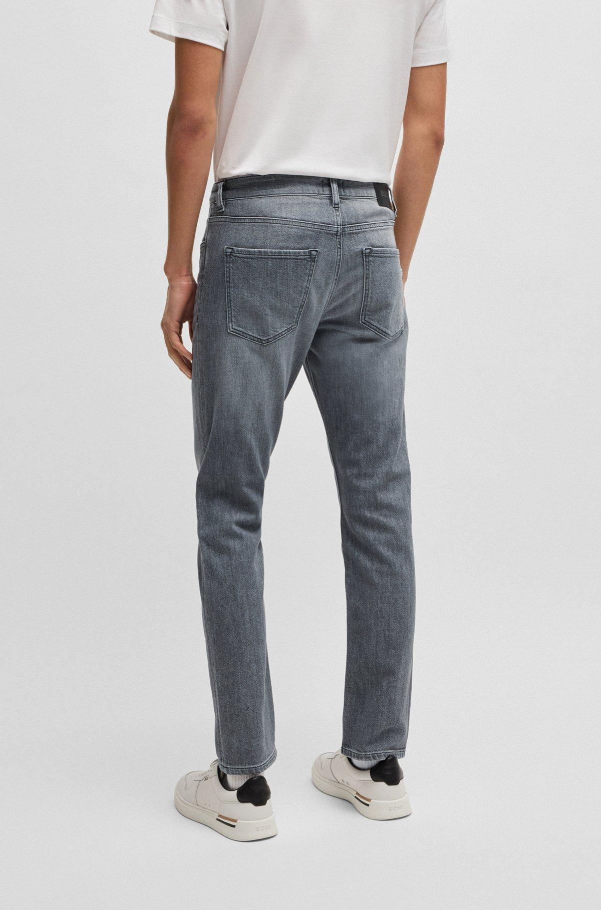 Delaware slim-fit jeans in tinted stretch denim Product Image