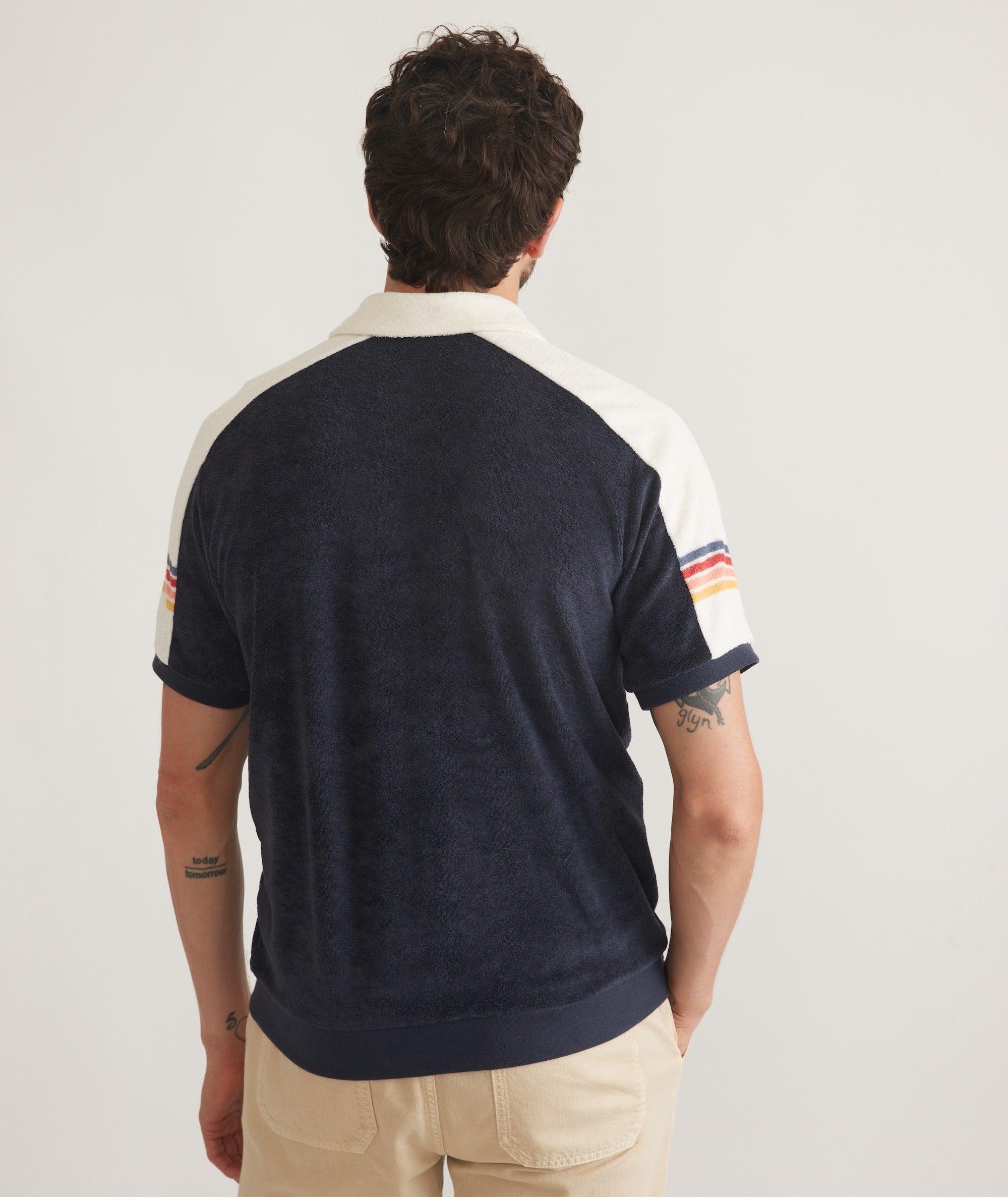 Terry Out Varsity Polo Product Image