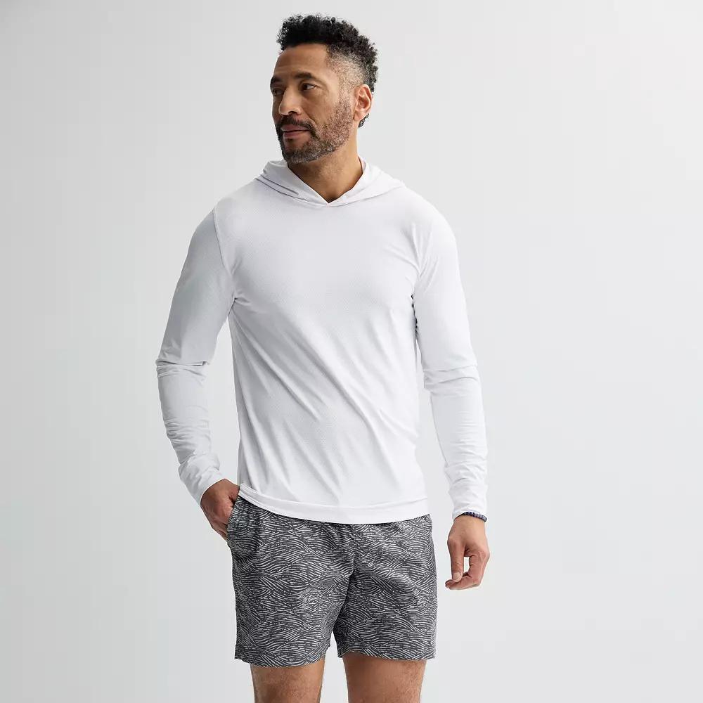 Men's Sonoma Goods For Life® Outdoor UPF Hoodie, Size: XXL, White Product Image