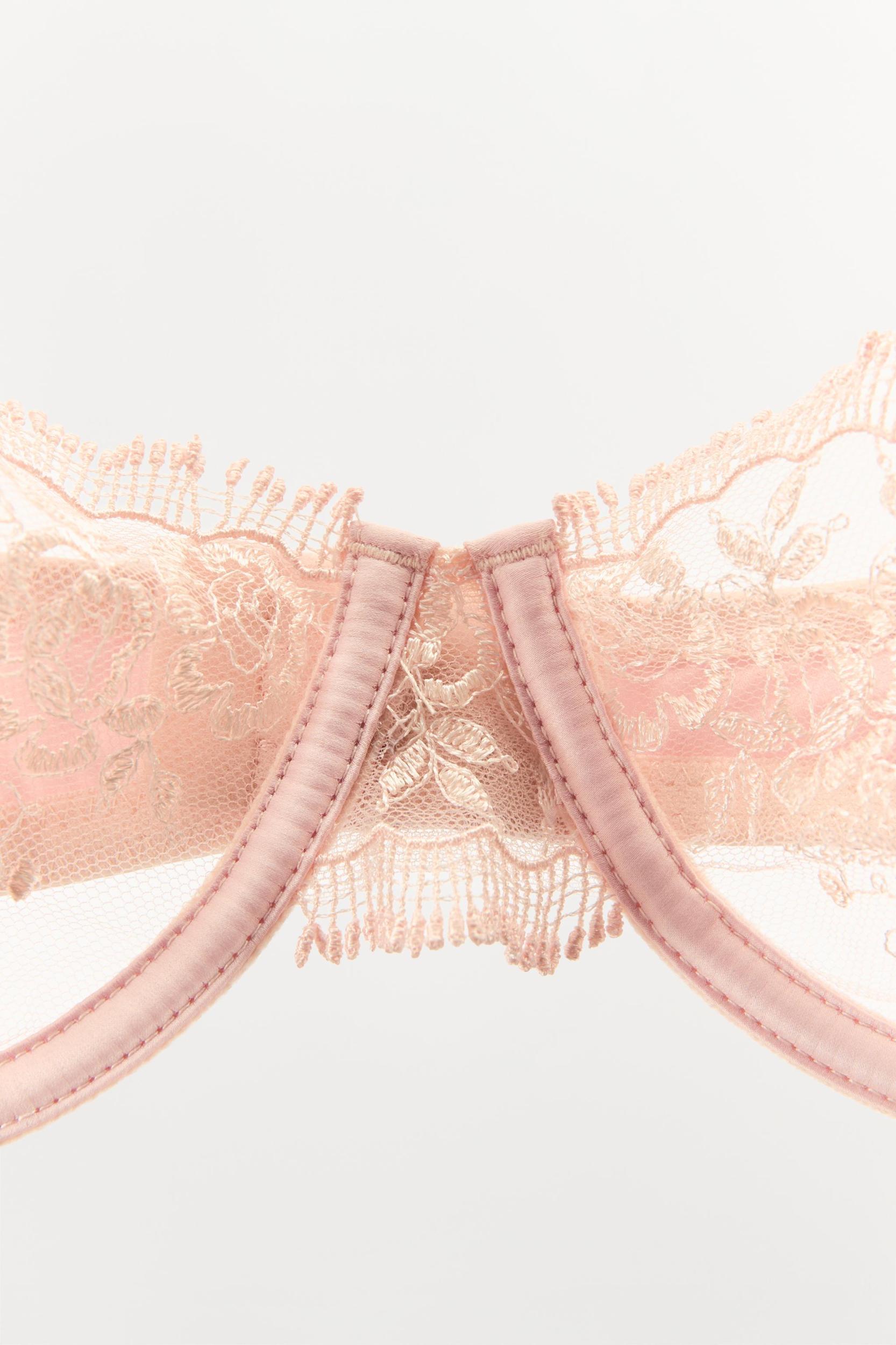 MESH LACE UNDERWIRE BRA Product Image
