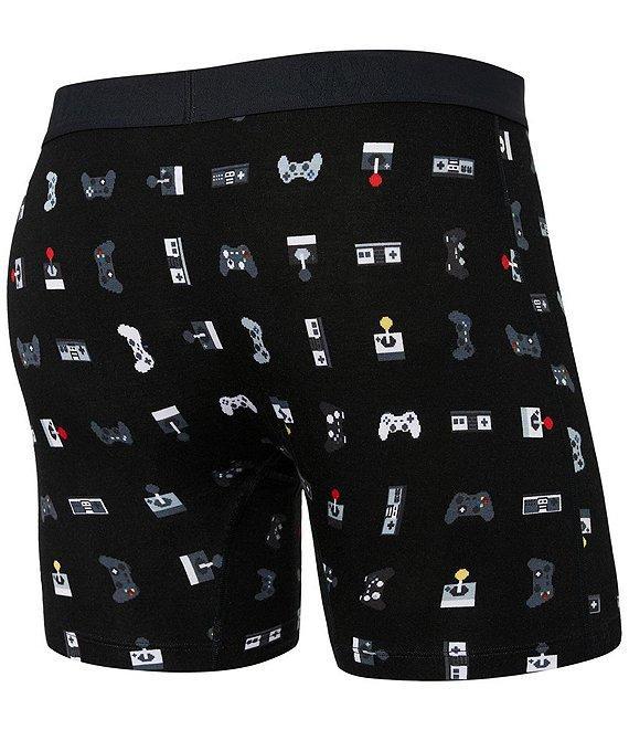 SAXX Vibe Xtra Super Soft Gamer Printed 6#double; Inseam Boxer Briefs Product Image