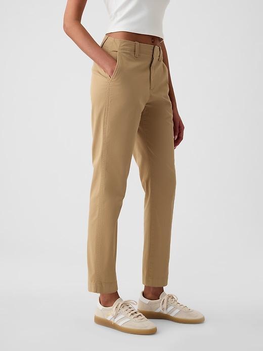 Mid Rise Downtown Khakis Product Image