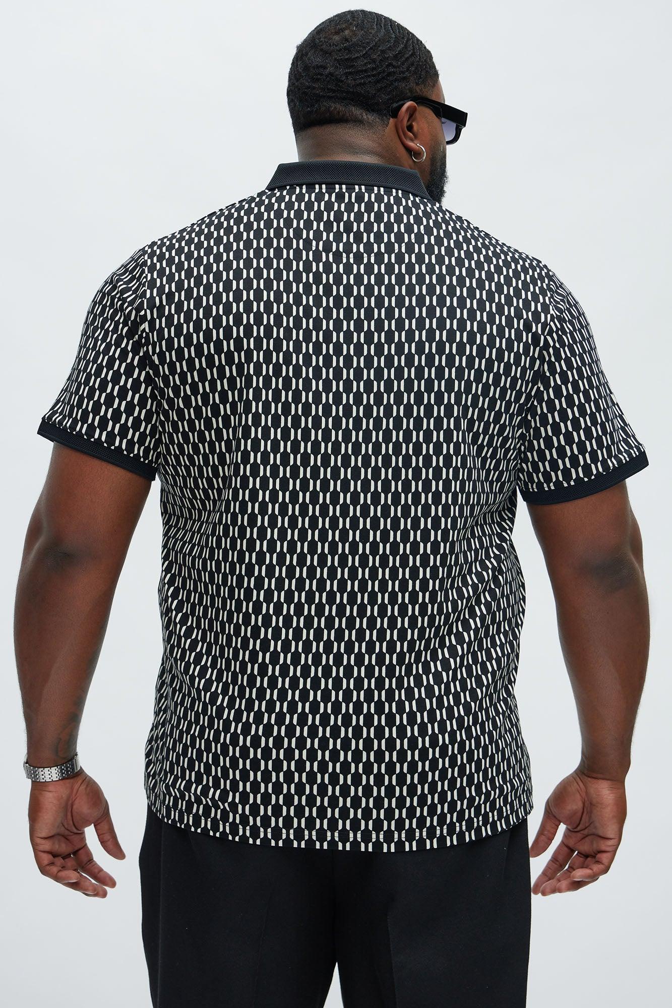 Interlocked Polo - Black Product Image