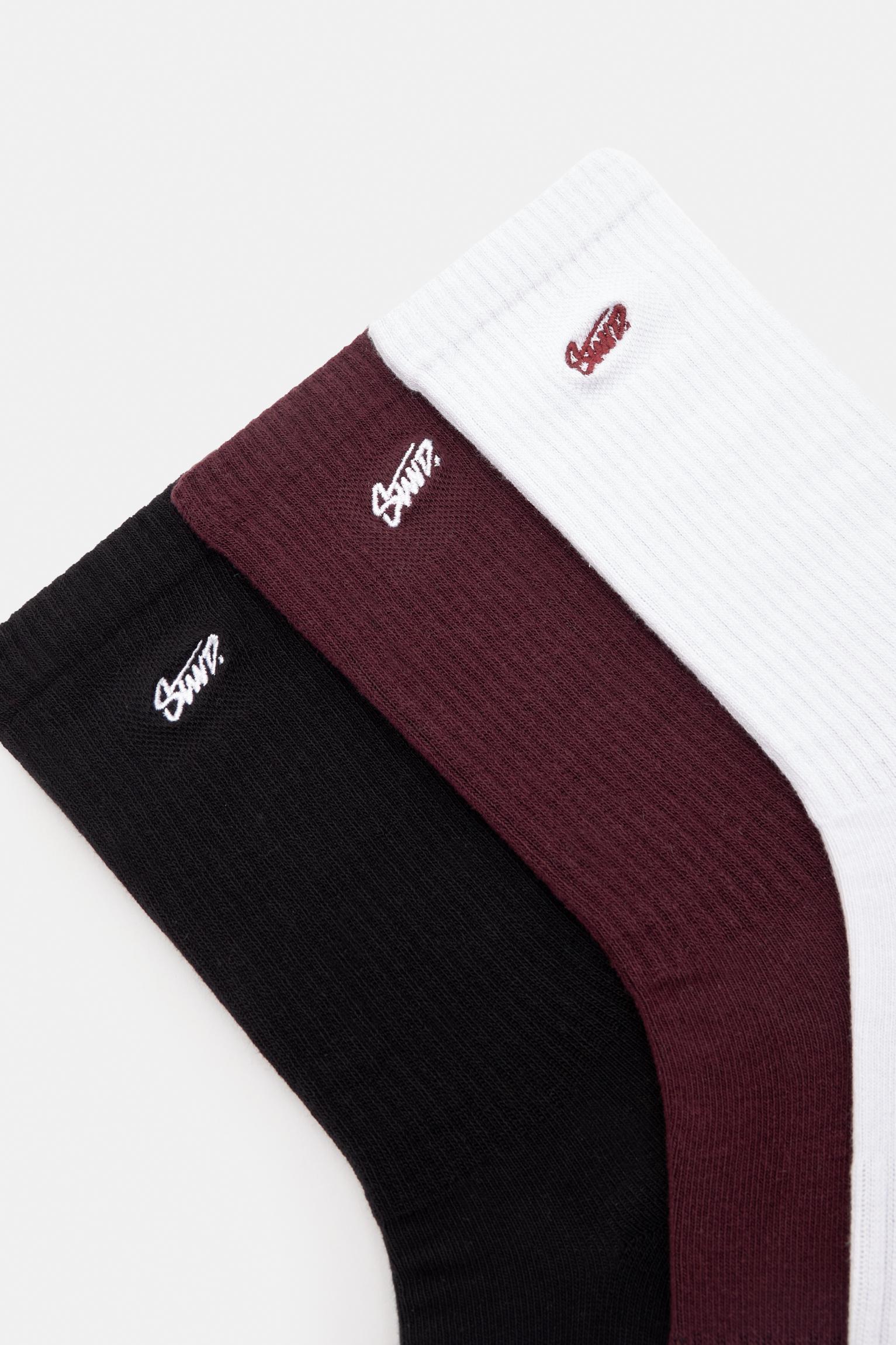 Pack of long STWD logo socks Product Image