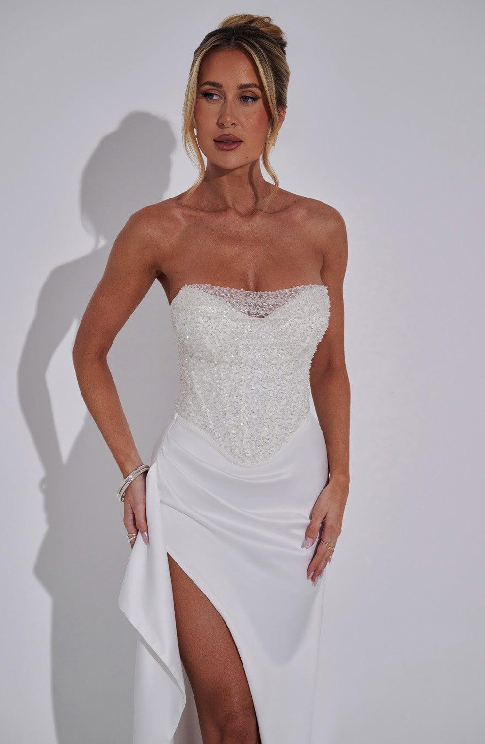 Emrielle Maxi Dress - Ivory Product Image
