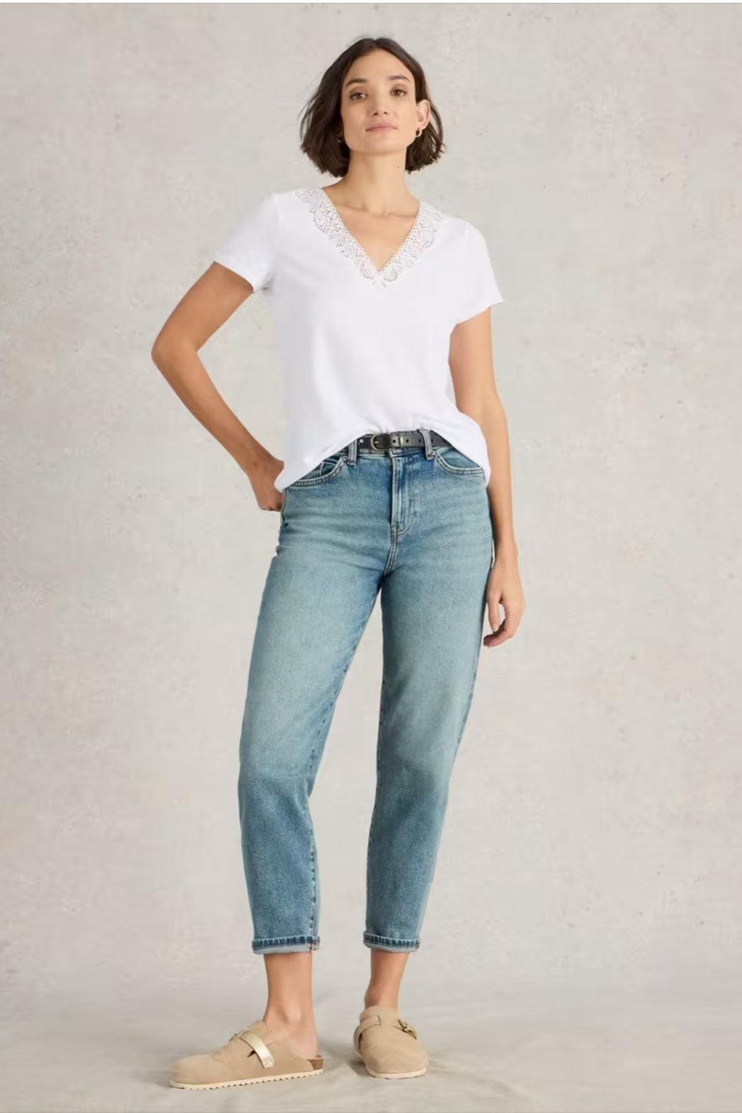 Ellie Lace Tee Product Image