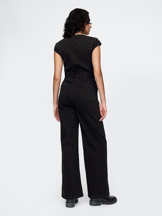 Denim Jumpsuit Product Image