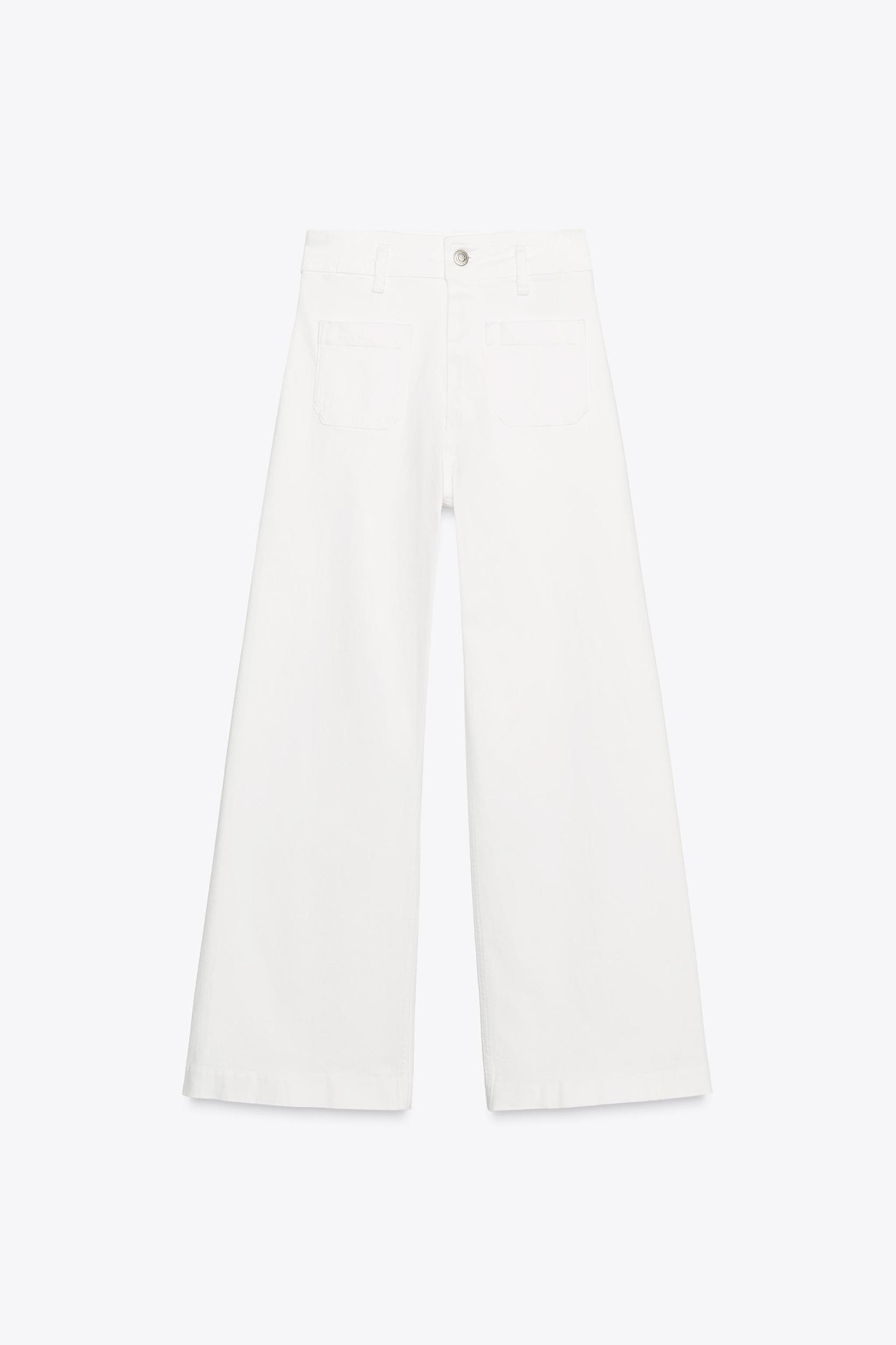ZW COLLECTION HIGH WAIST WIDE LEG JEANS Product Image
