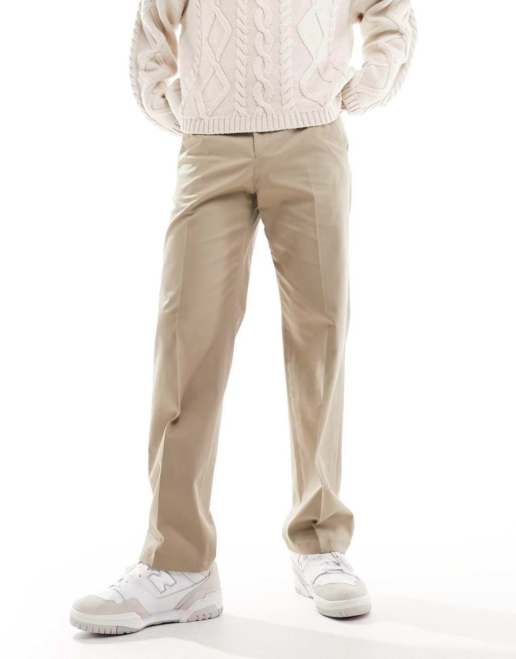 Selected Homme loose fit twill pants Product Image