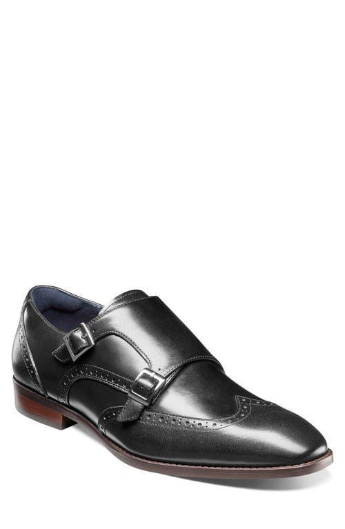 Stacy Adams Mens Karson Wingtip Double Monk Strap Product Image