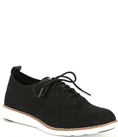 Cole Haan Womens riginalGrand Stitch Knit Wingtip Oxfords Product Image