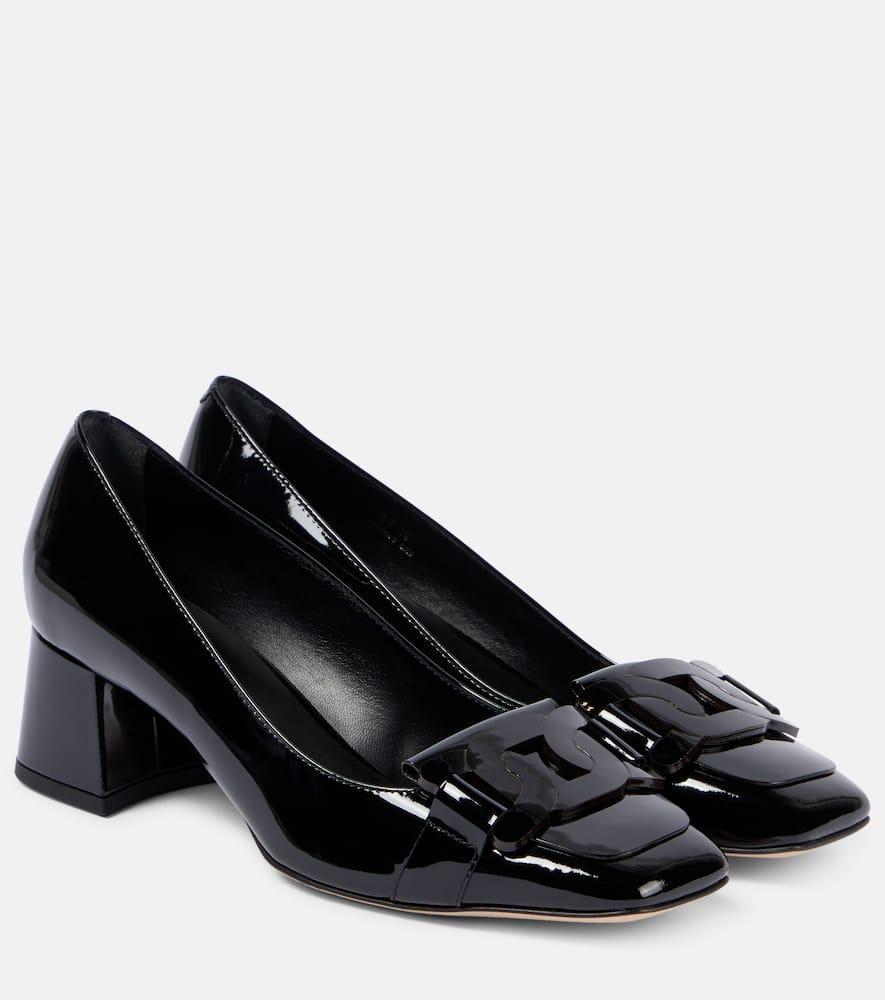 TOD'S Patent Leather Pumps In Black Product Image