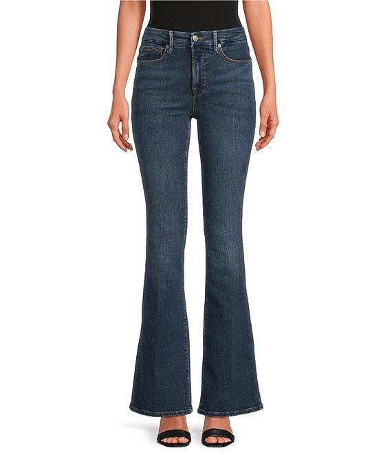 Good American Good Legs Flare Denim Jeans Product Image