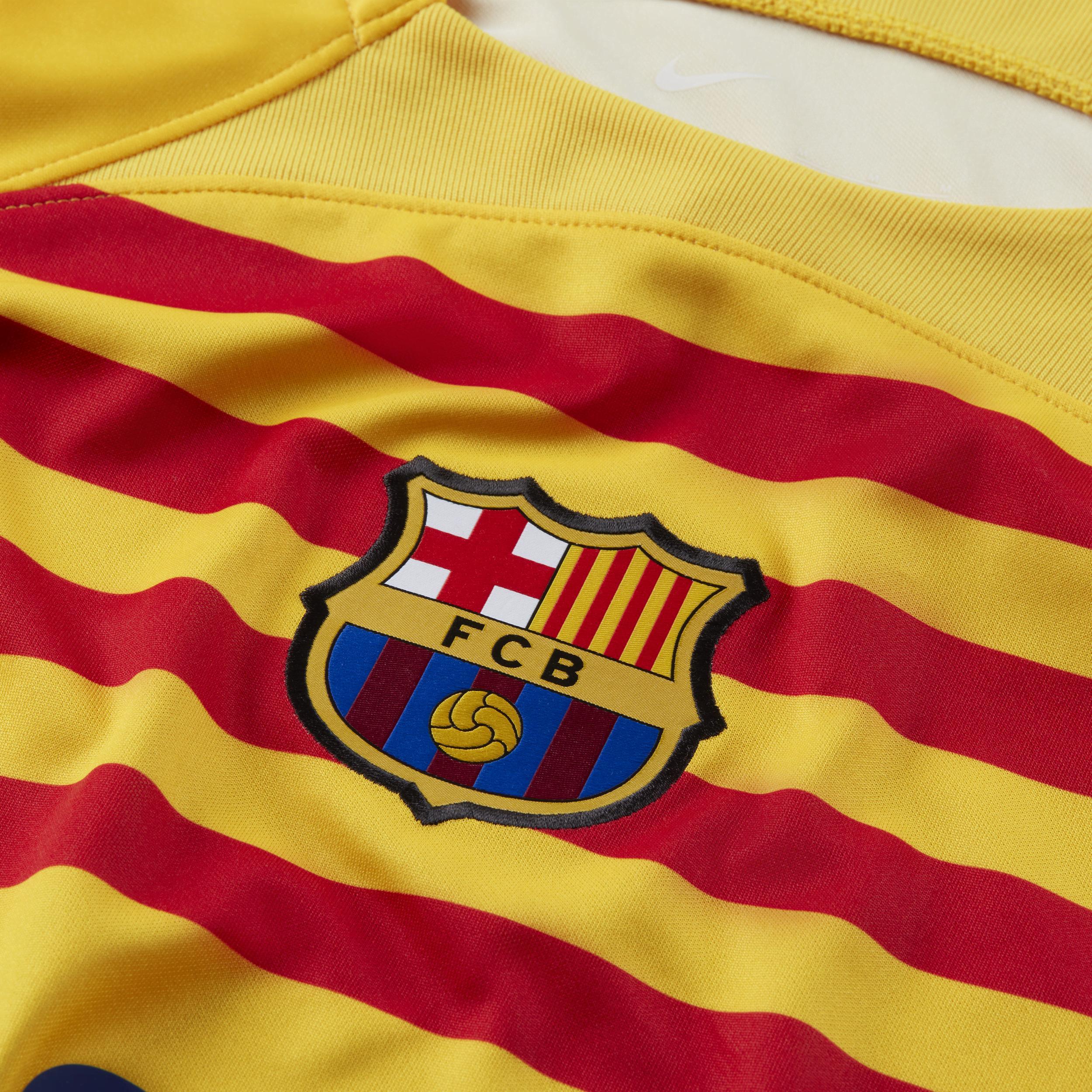 FC Barcelona 2023/24 Stadium Fourth Big Kids' Nike Dri-FIT Soccer Jersey Product Image