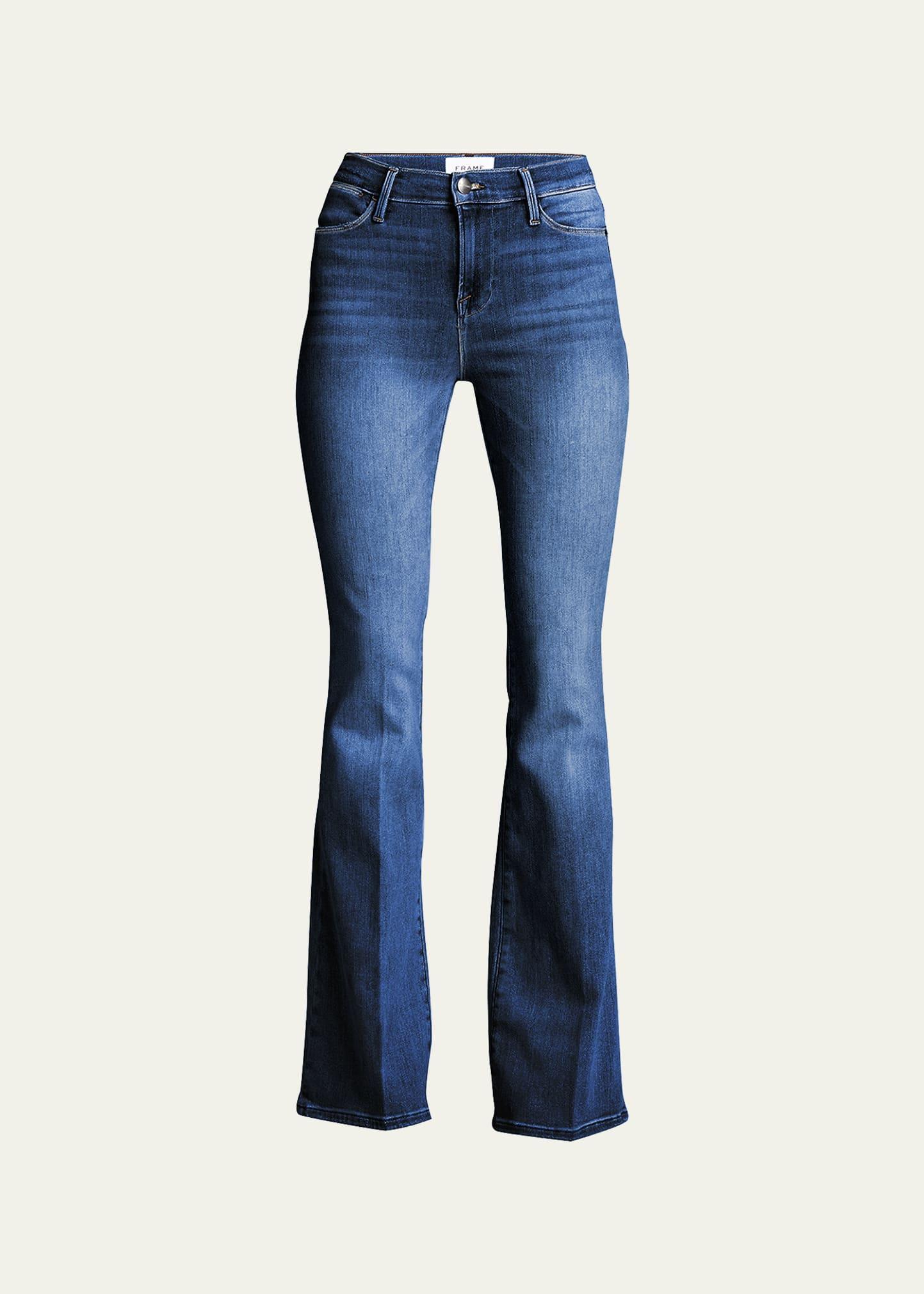 FRAME Le High Flare Jeans Bestia 27 Product Image