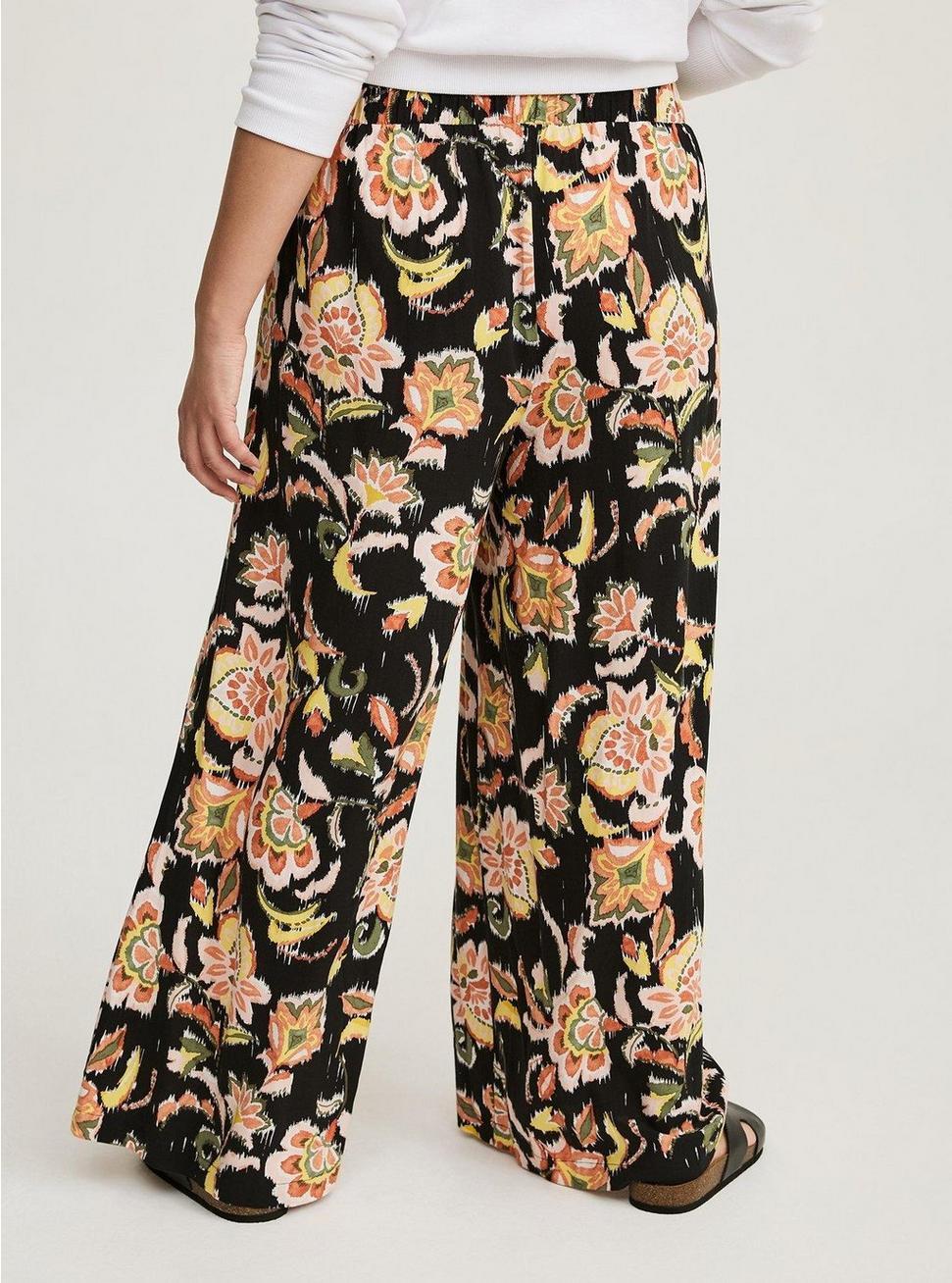 High-Rise Pull-On Wide-Leg Pant Product Image