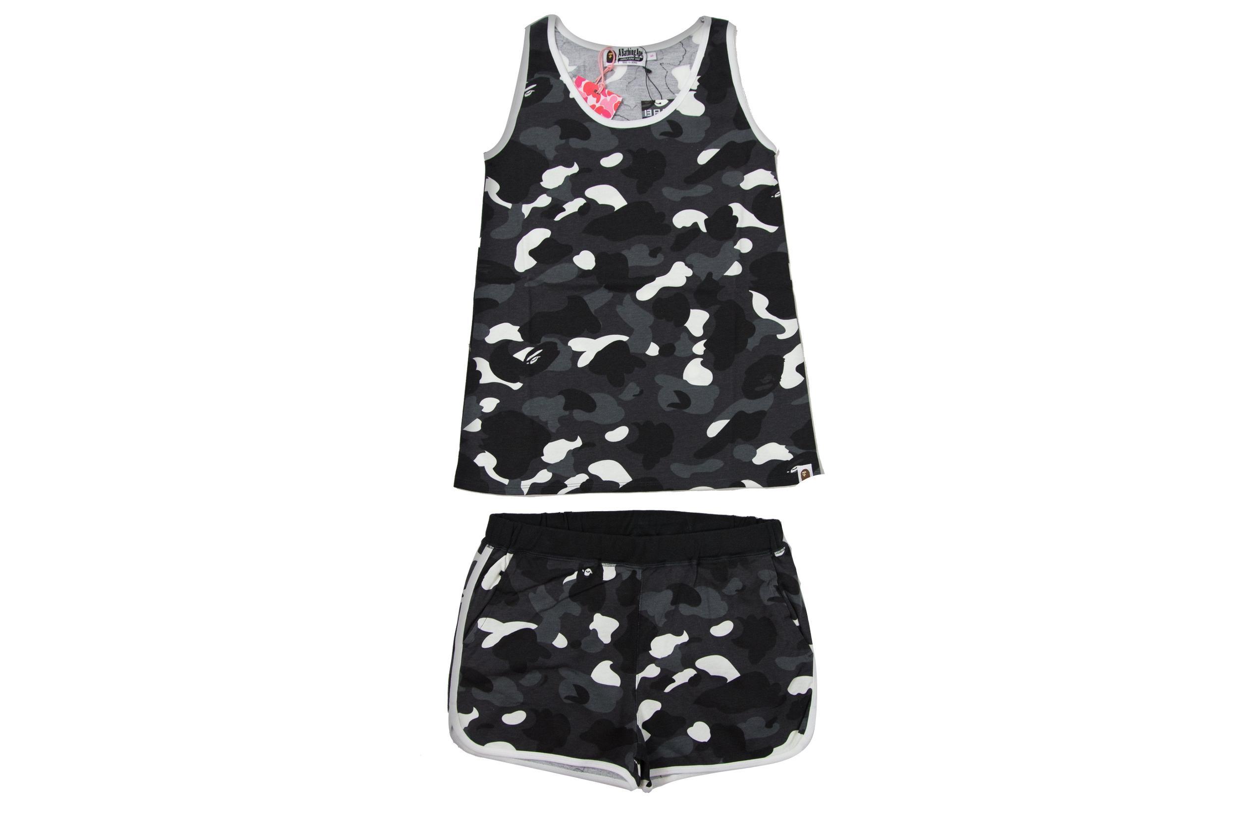 Women's City Tank Set - Black Female Product Image