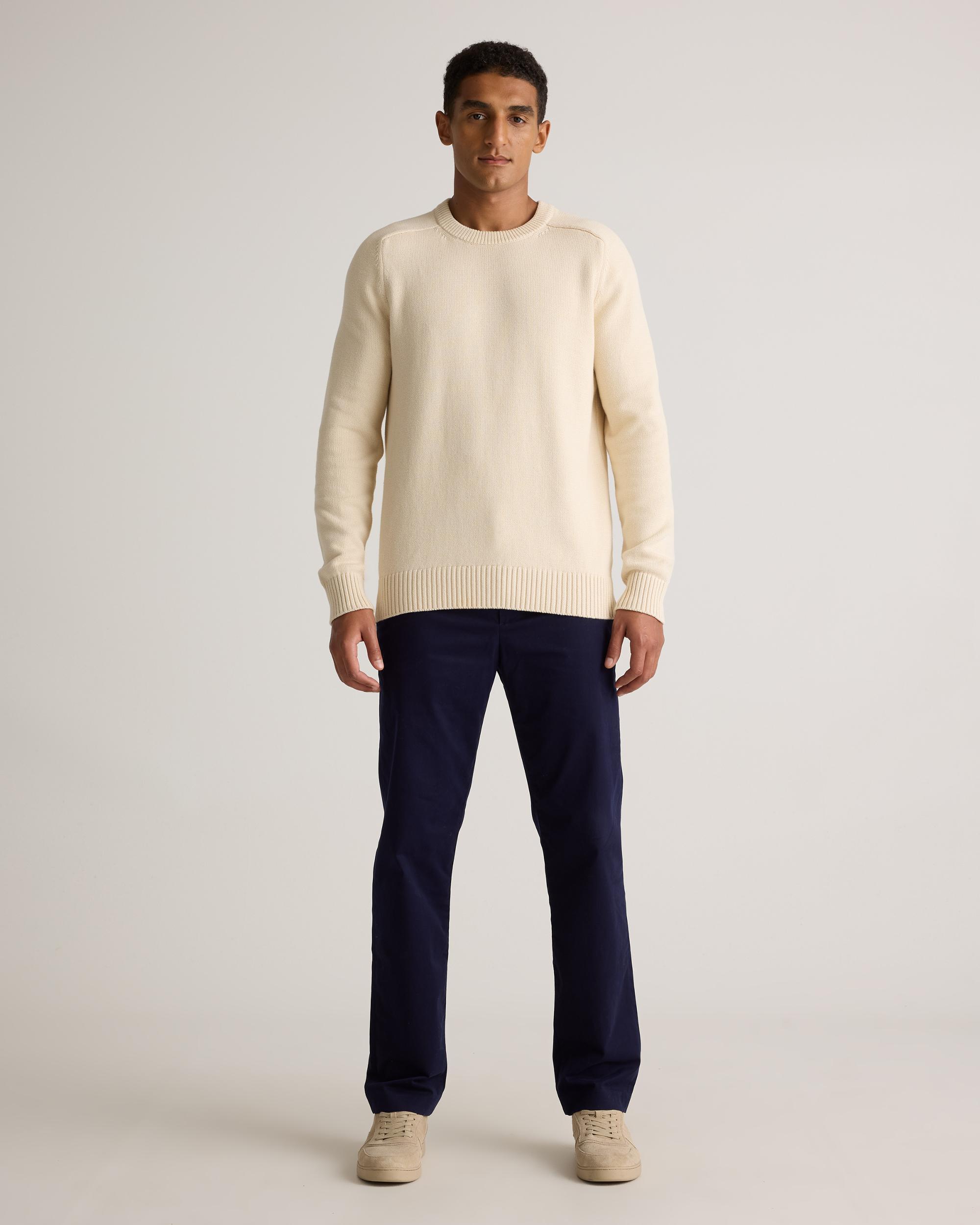 Quince | Men's Crewneck Sweater Organic Cotton Product Image
