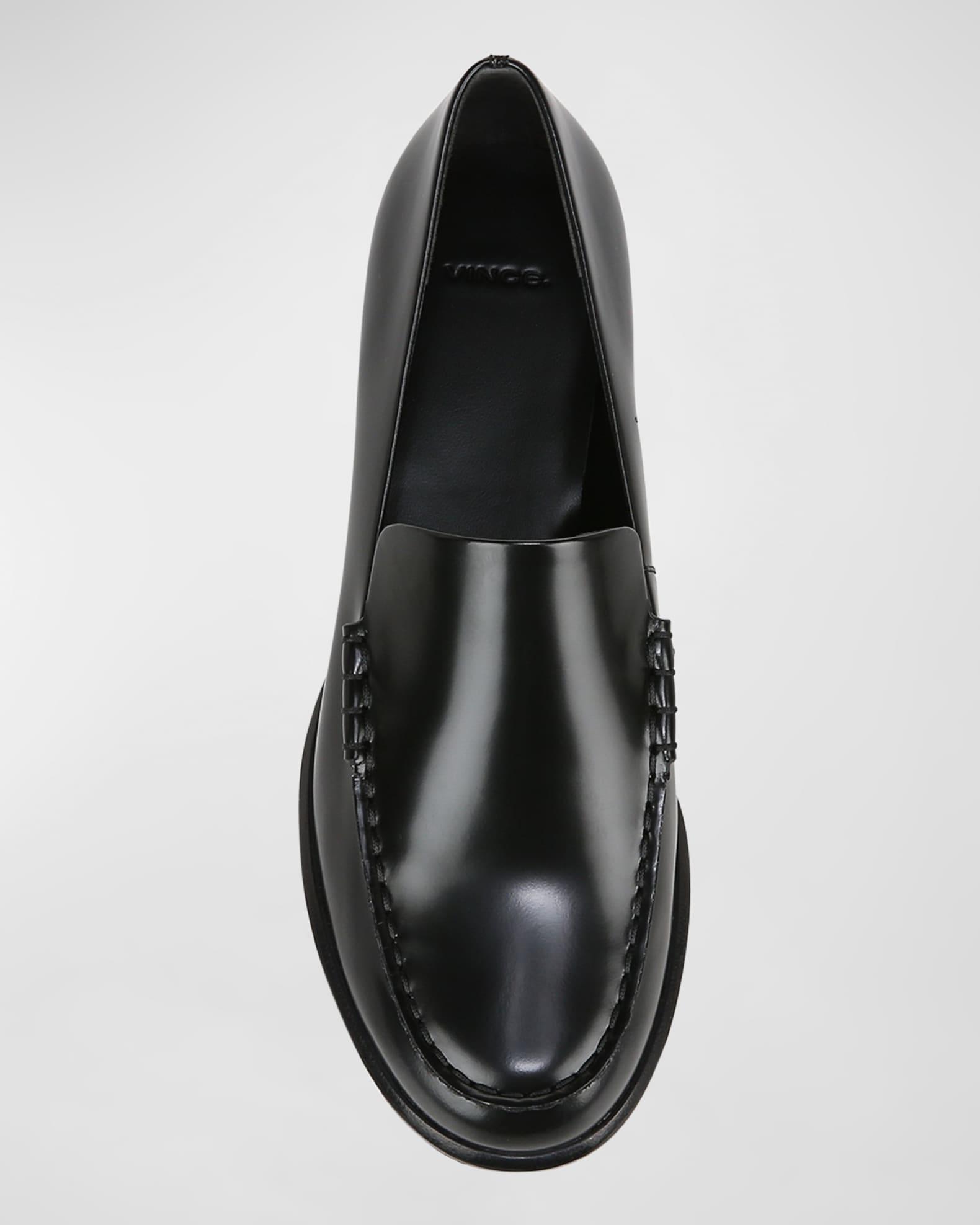 Naomi Sleek Leather Loafers Product Image