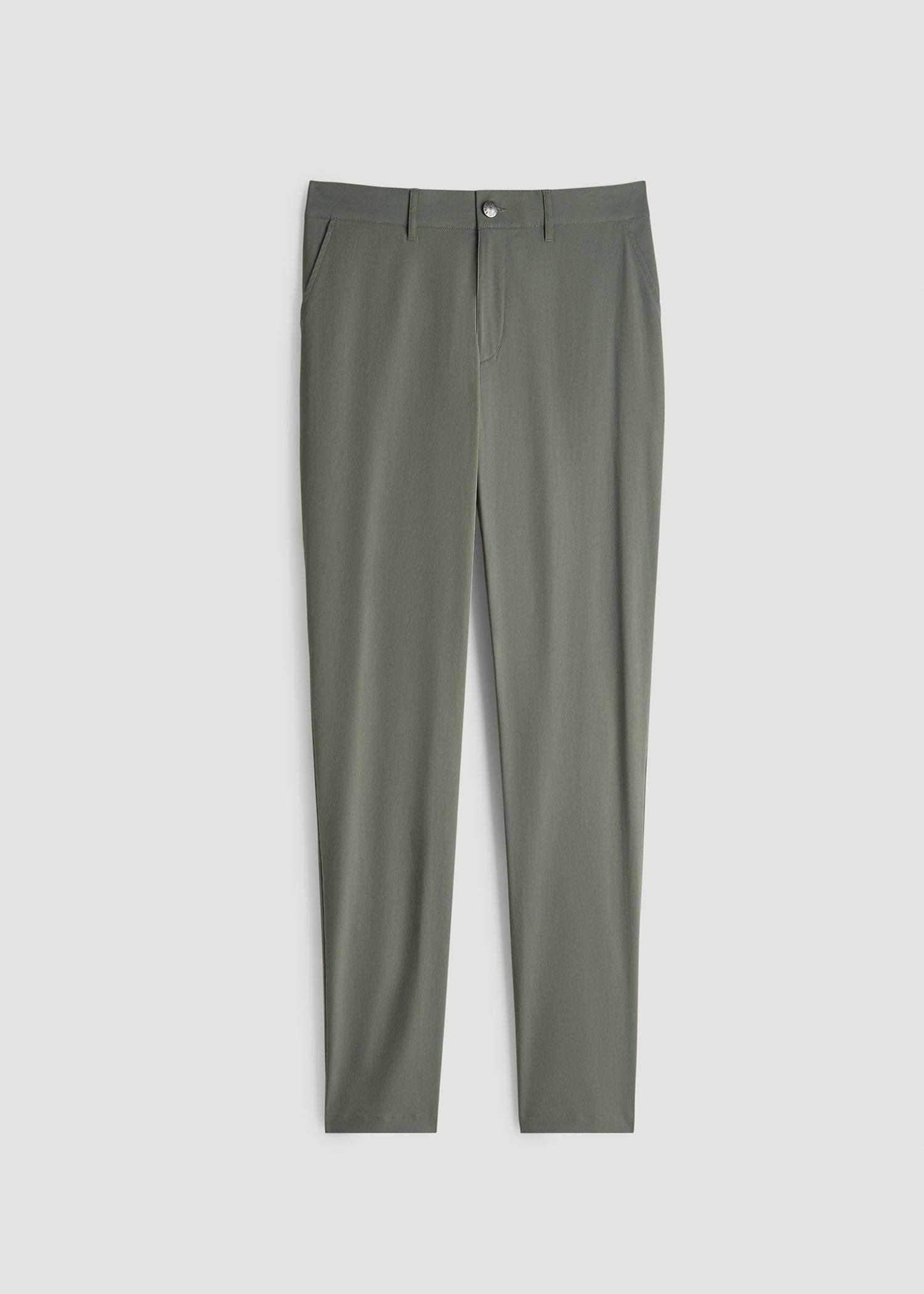 TAPERED FIT Traveler Chino Pants for Tall Men in Light Khaki Product Image