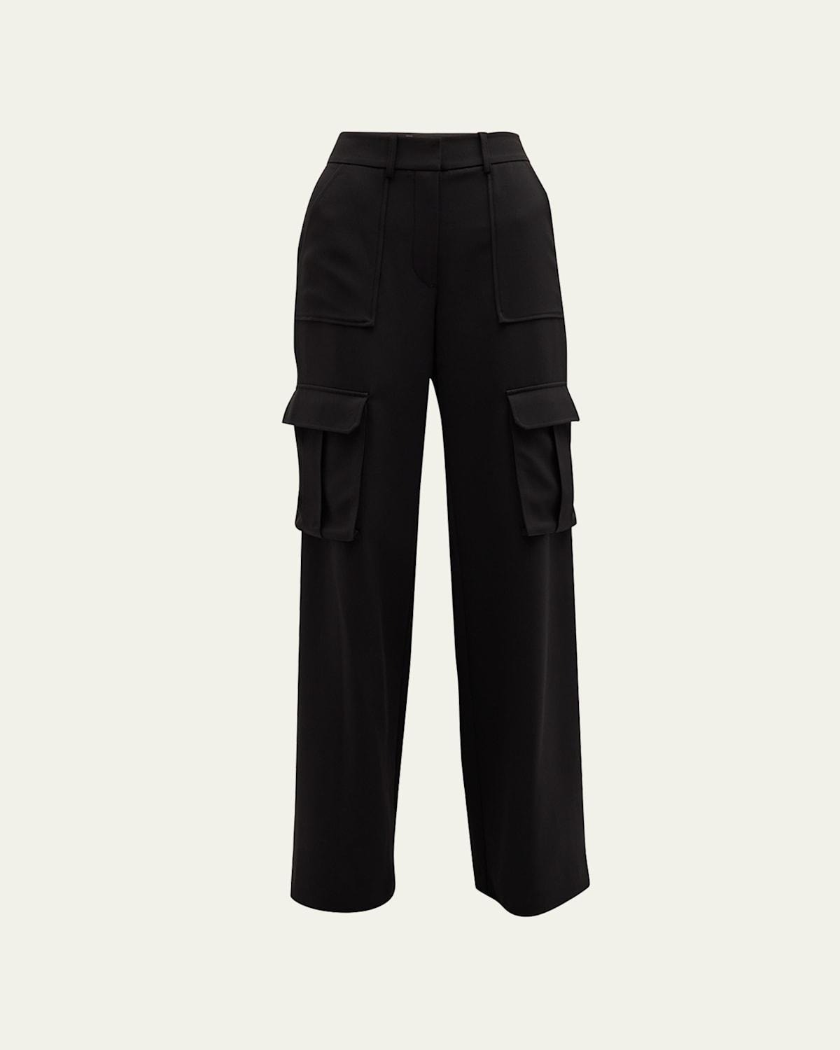 Saul Crepe Cargo Pants Product Image