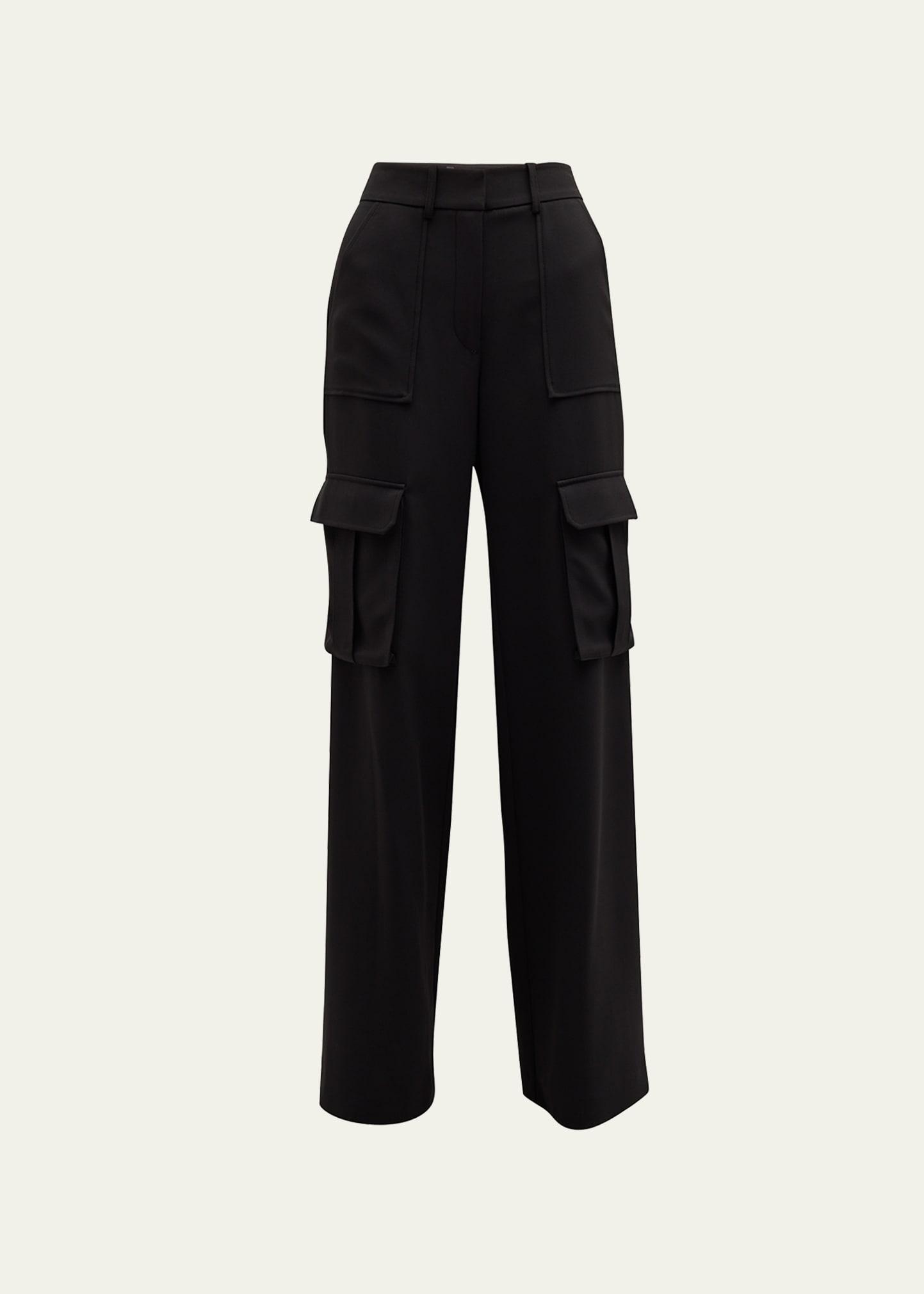 Saul Crepe Cargo Pants Product Image