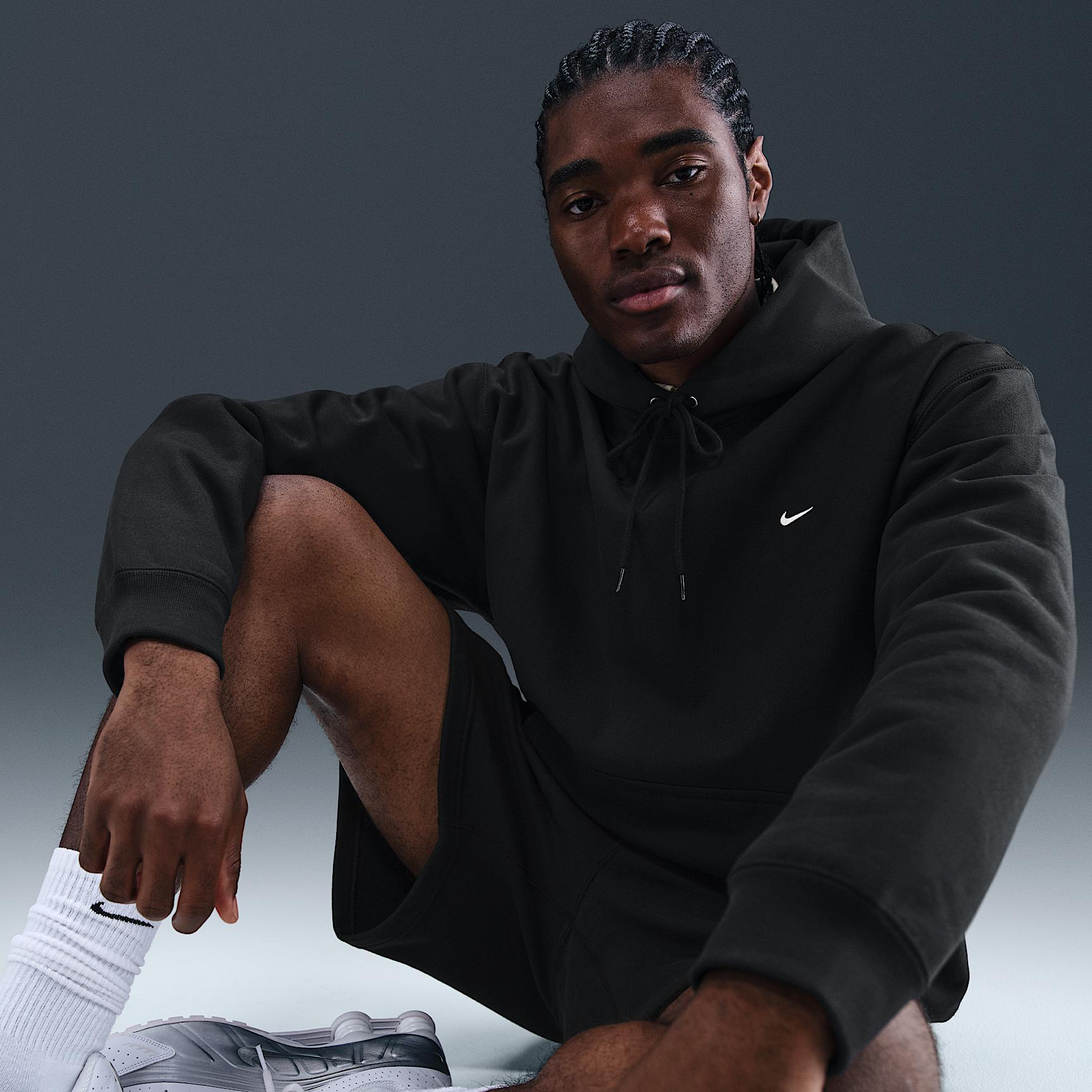 Nike Men's Solo Swoosh Pullover Hoodie Product Image