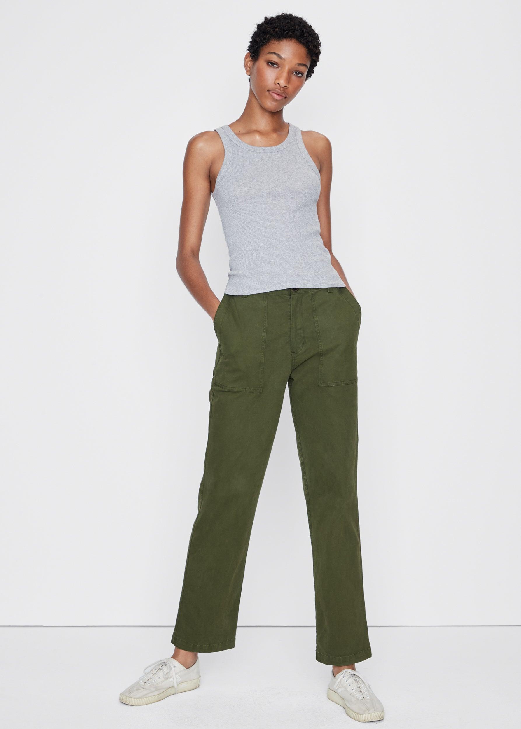 The Ribbed Lenny - Heather Grey Female Product Image