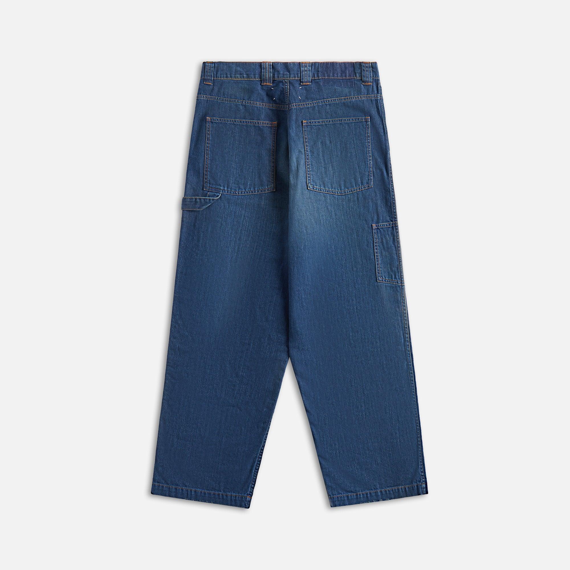 Maison Margiela Americana Wash Jeans Pants - Vintage Blue Male Product Image