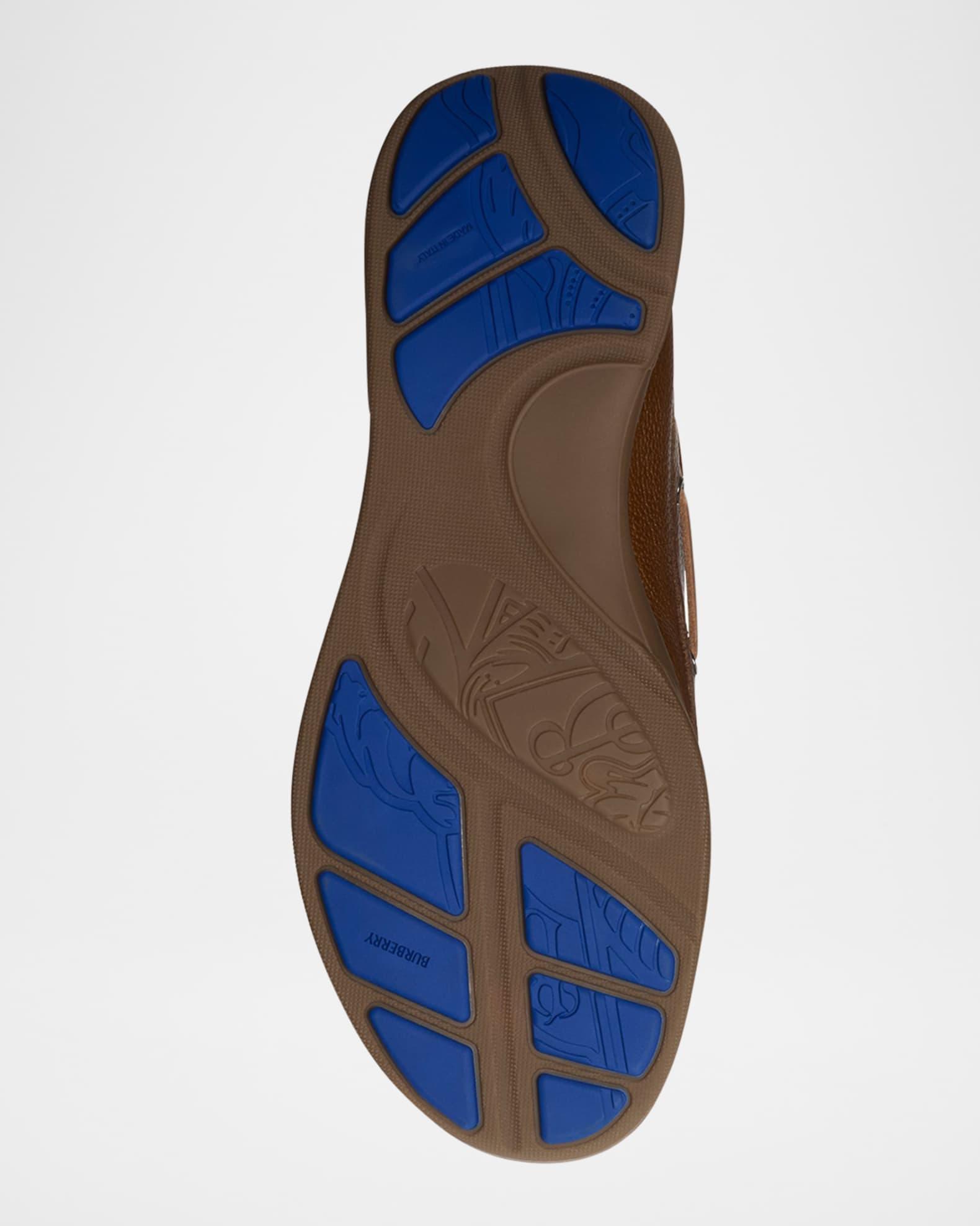 Mens Decker Leather Boat Shoes Product Image