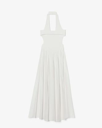 Runway Ribbed Pleated Dress Product Image