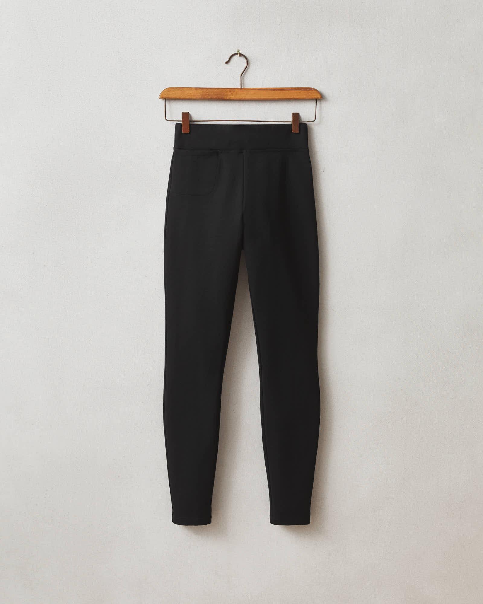 Women's Ponte Slim Pant - Super Black Female Product Image